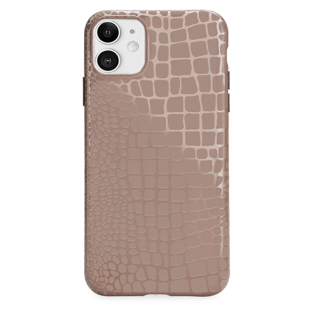 Khaki Croc iPhone Case - Image 85