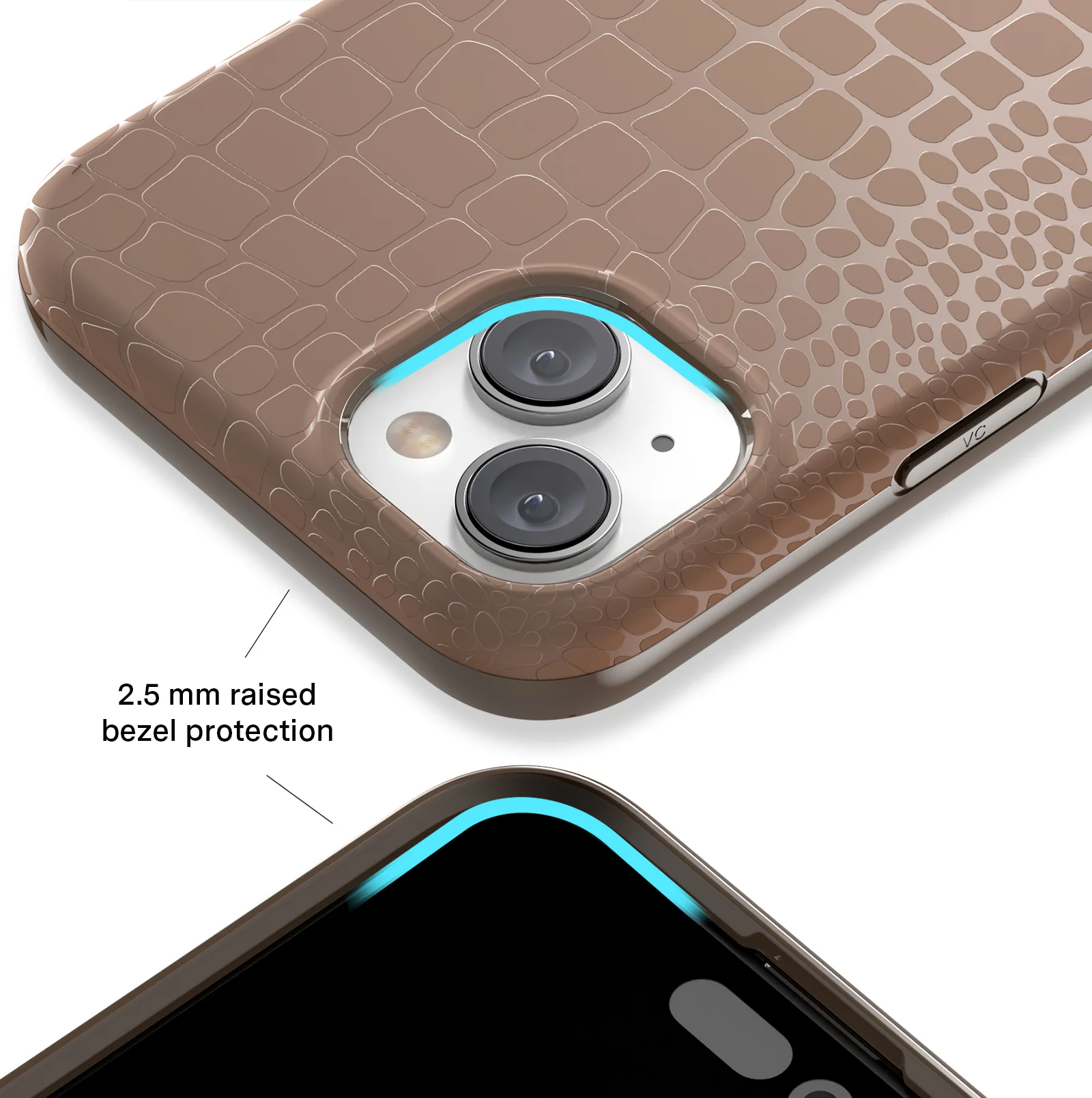 Khaki Croc iPhone Case - Image 93