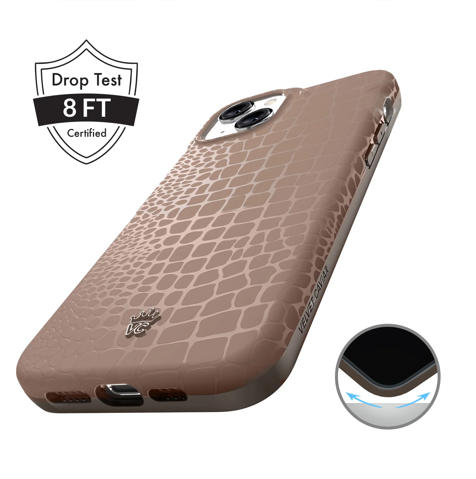 Khaki Croc iPhone Case - Image 95