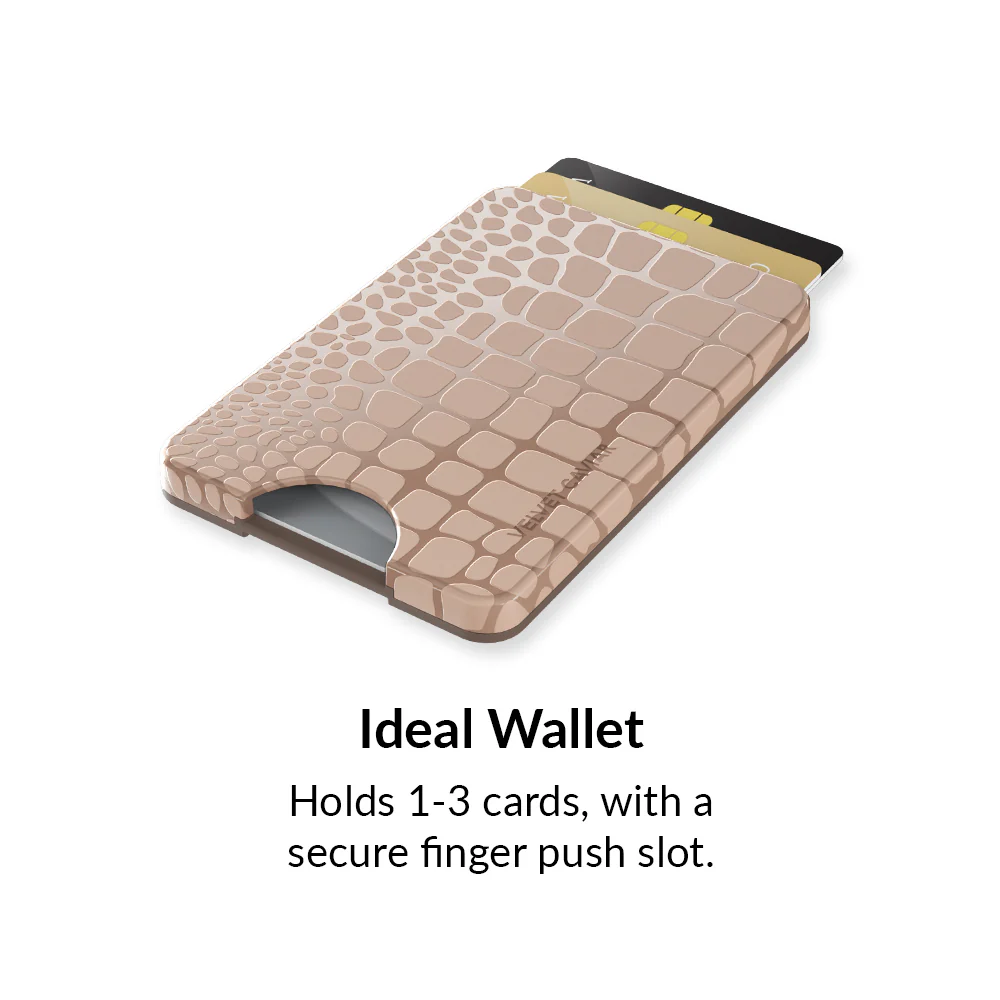 Khaki Croc MagSafe Wallet - Image 3