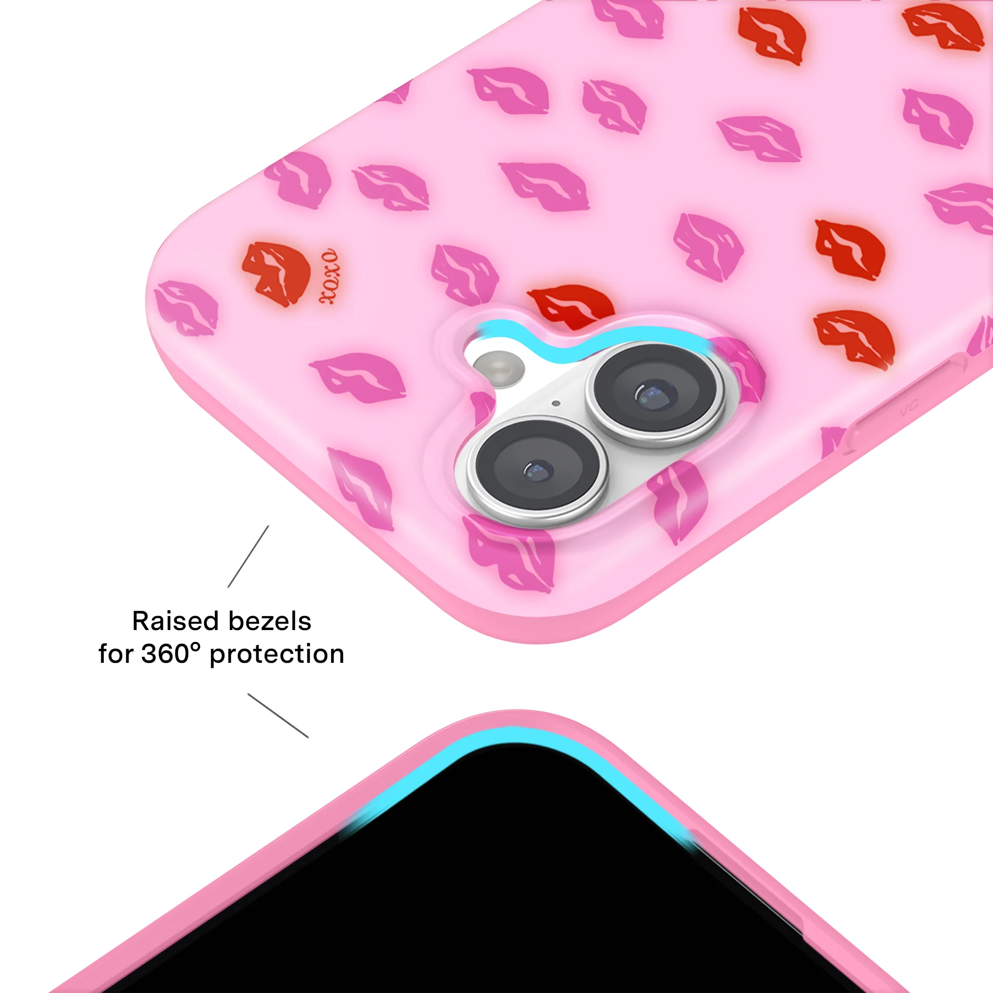 Kiss Kiss iPhone Case - Image 18