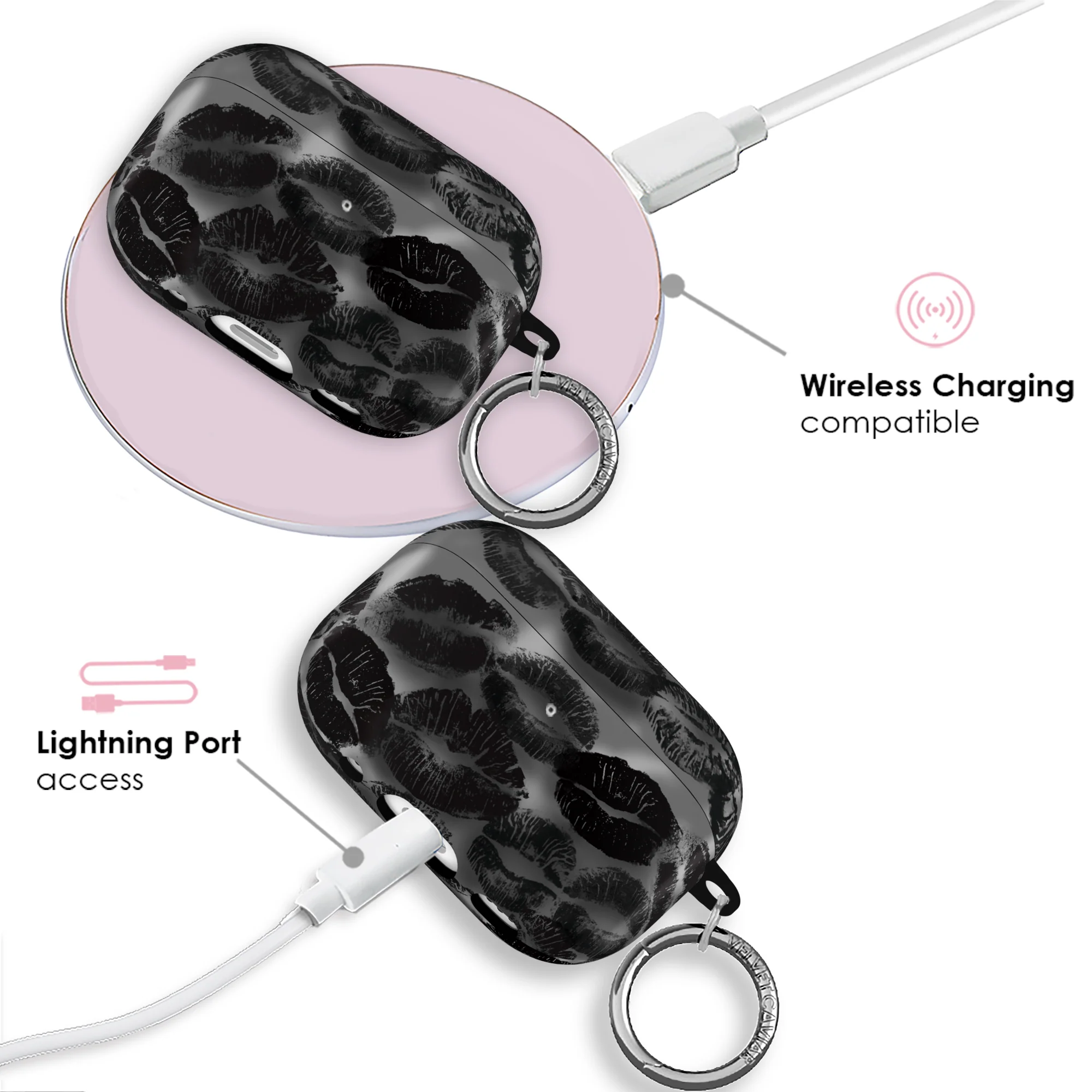 Kiss Me Goodnight AirPod Case - Image 24