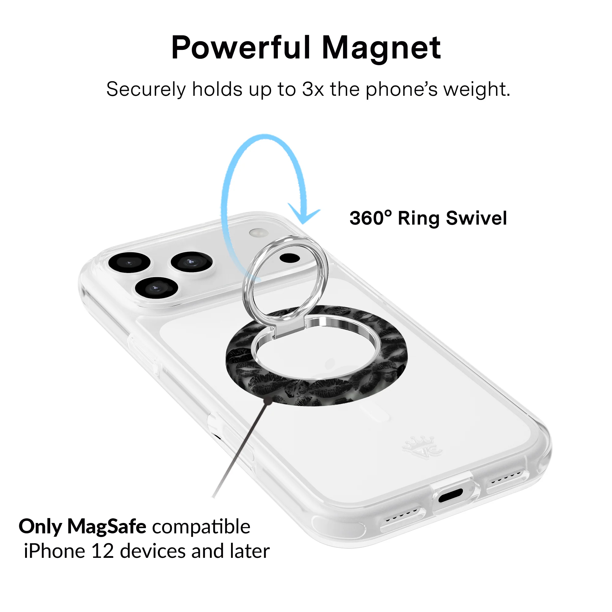 Kiss Me Goodnight MagSafe Grip Ring - Image 2