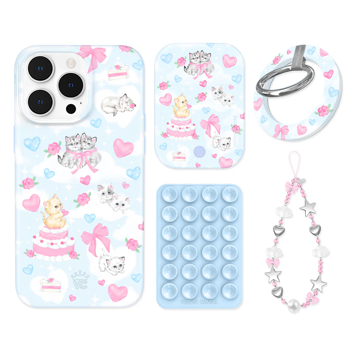Kitten Kisses iPhone Bundle Set - Grip - Image 10