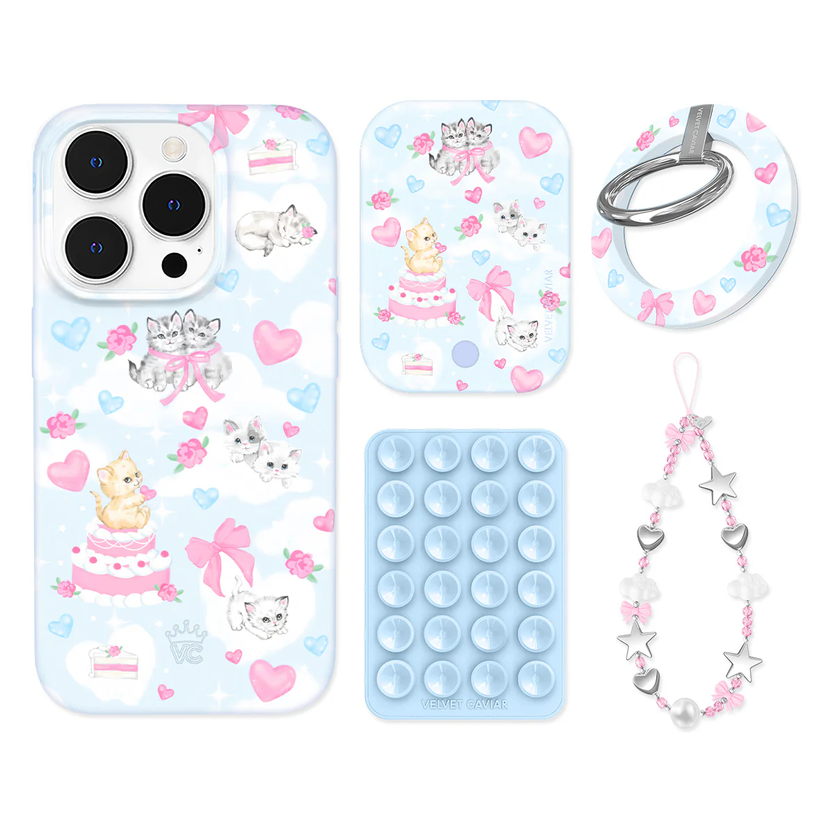 Kitten Kisses iPhone Bundle Set - Grip - Image 11