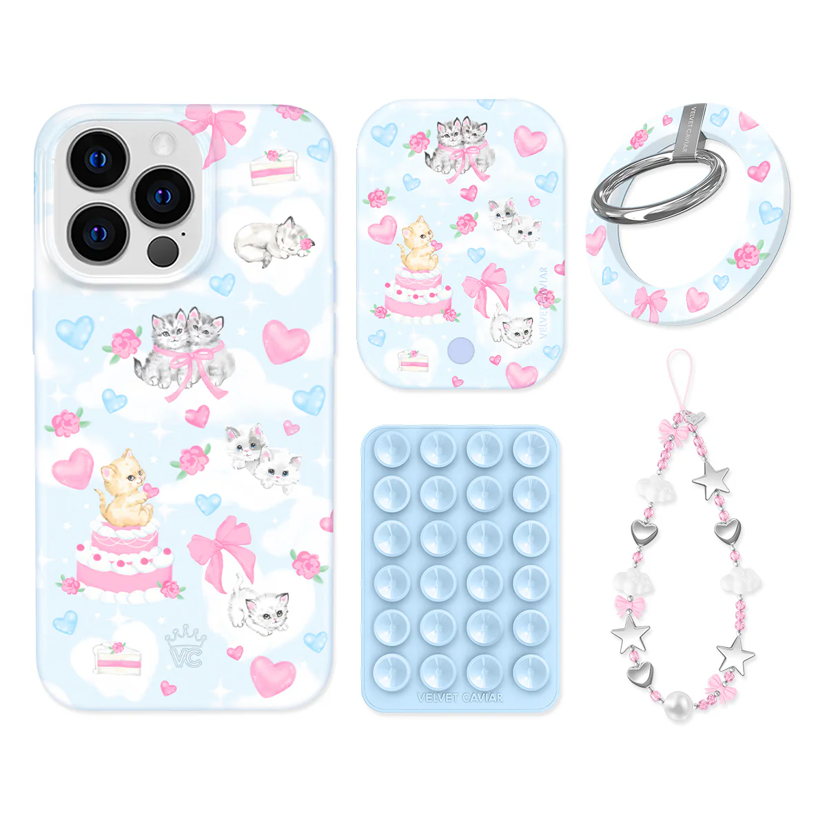 Kitten Kisses iPhone Bundle Set - Grip - Image 13