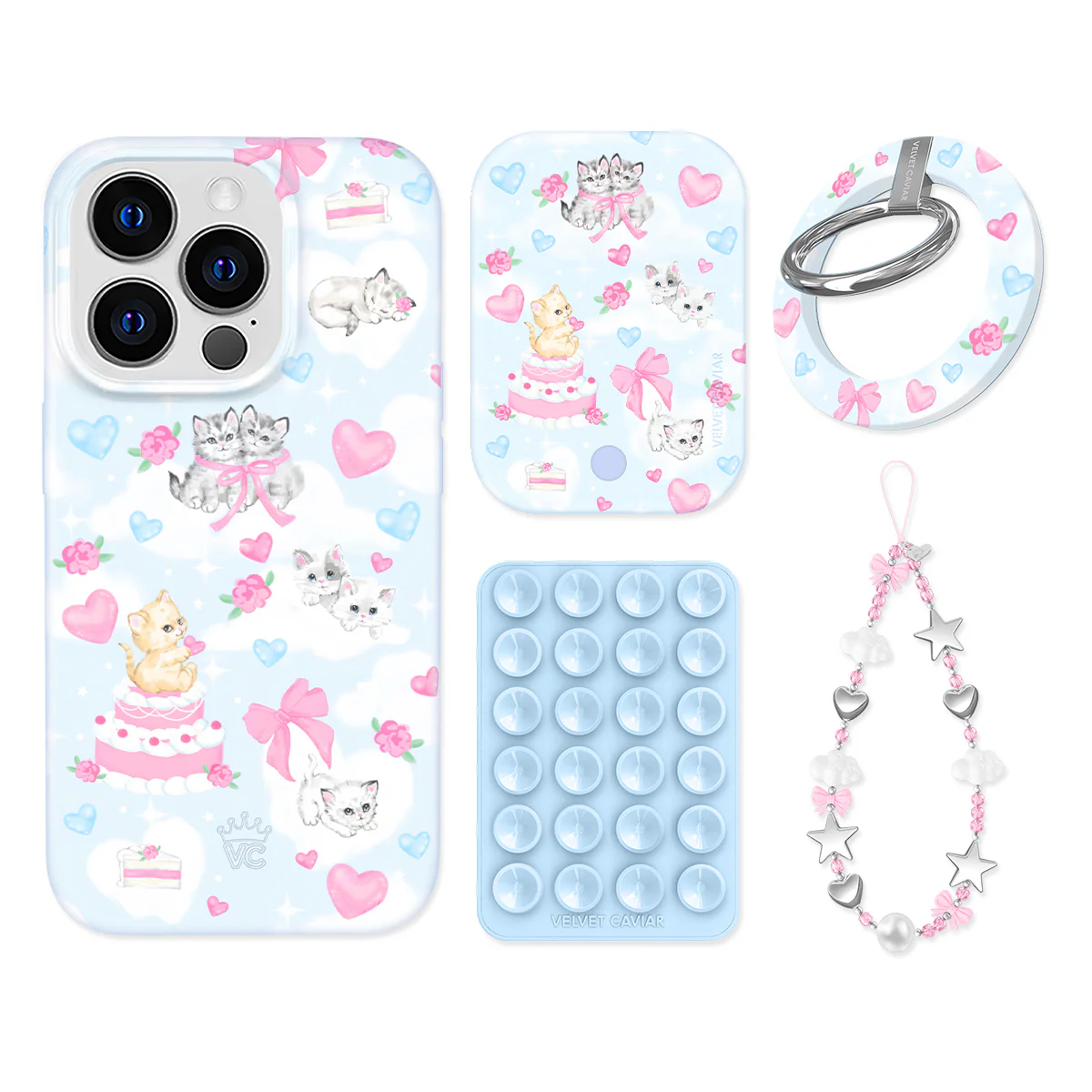 Kitten Kisses iPhone Bundle Set - Grip - Image 14