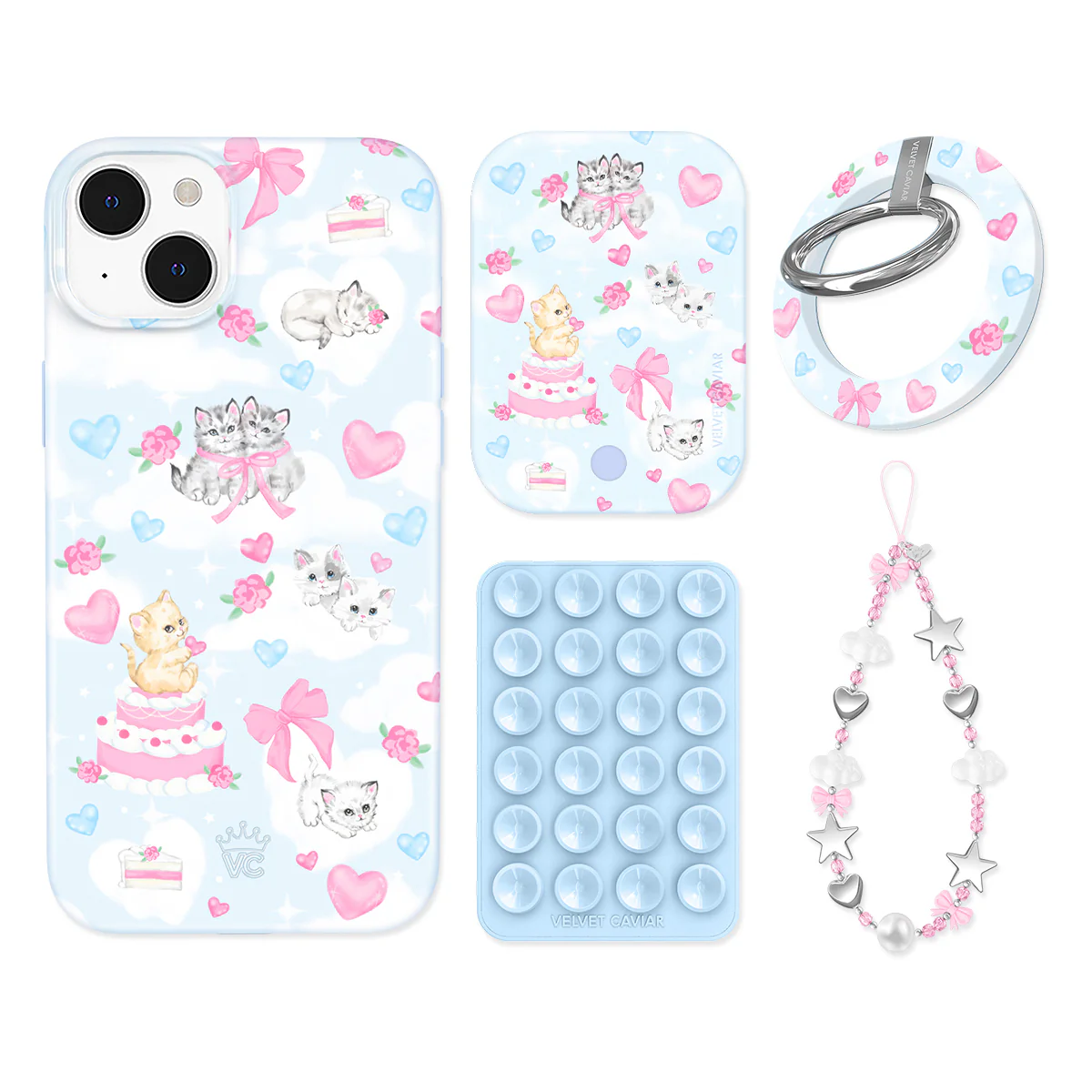 Kitten Kisses iPhone Bundle Set - Grip - Image 15