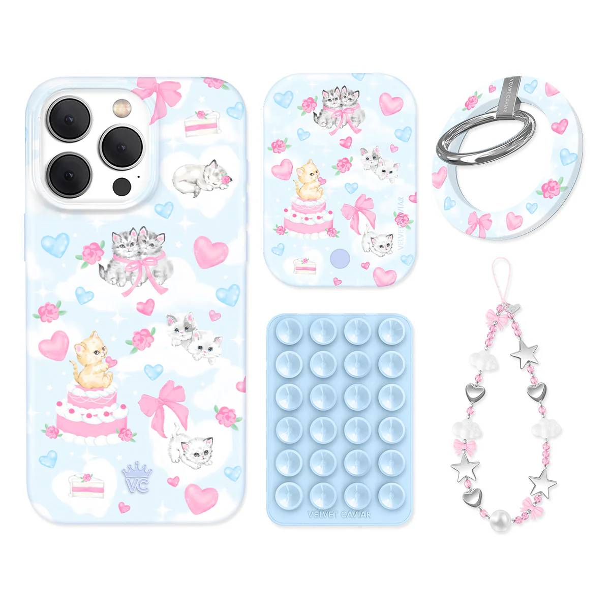 Kitten Kisses iPhone Bundle Set - Grip - Image 6