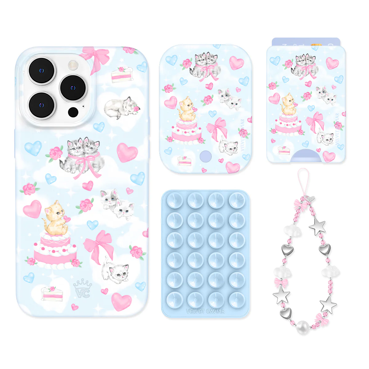 Kitten Kisses iPhone Bundle Set - Wallet - Image 10