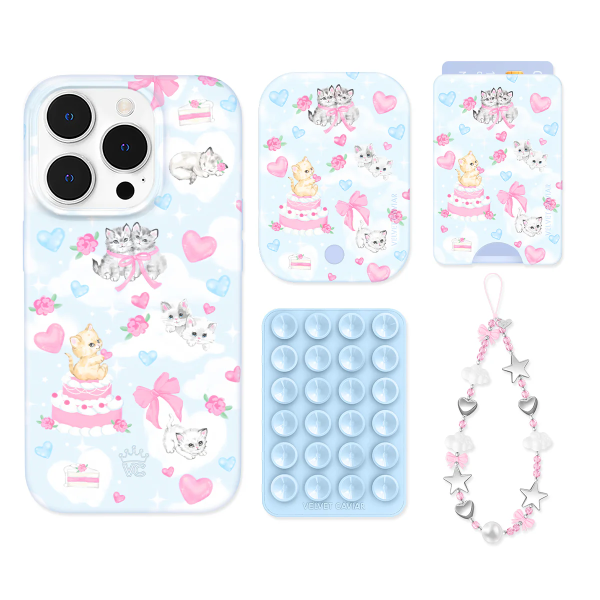 Kitten Kisses iPhone Bundle Set - Wallet - Image 11