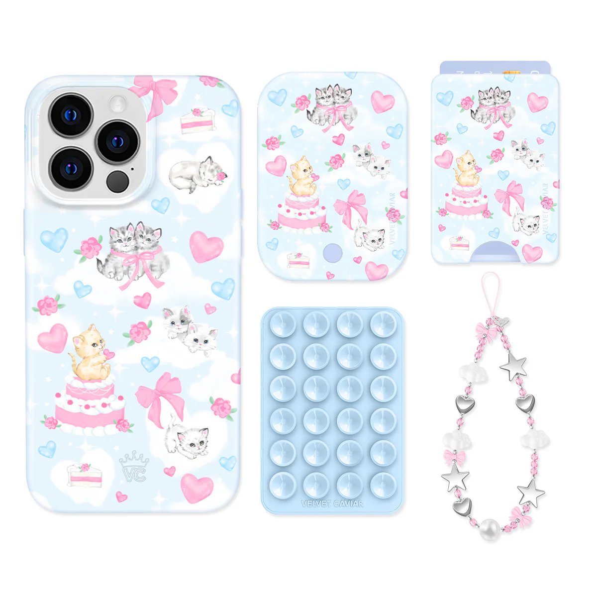 Kitten Kisses iPhone Bundle Set - Wallet - Image 13