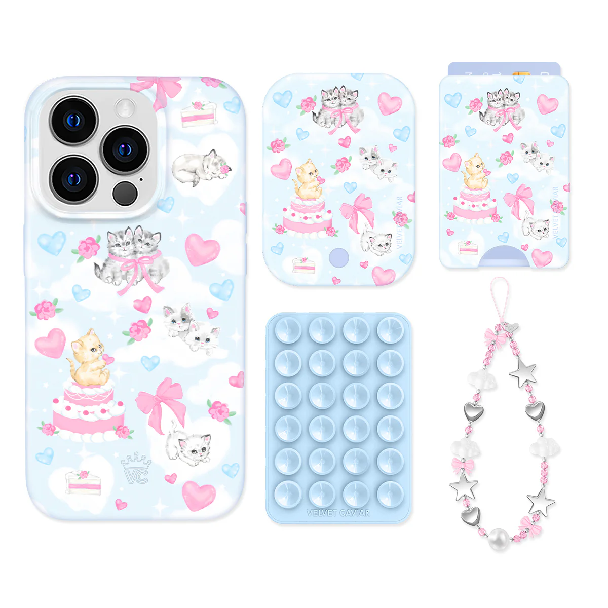 Kitten Kisses iPhone Bundle Set - Wallet - Image 14