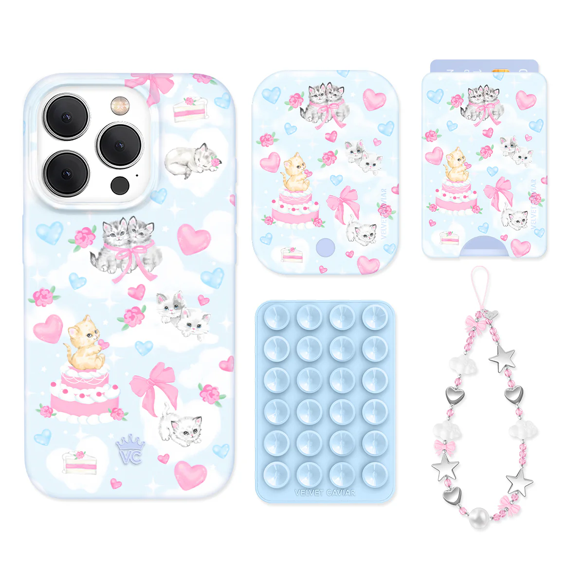 Kitten Kisses iPhone Bundle Set - Wallet - Image 7