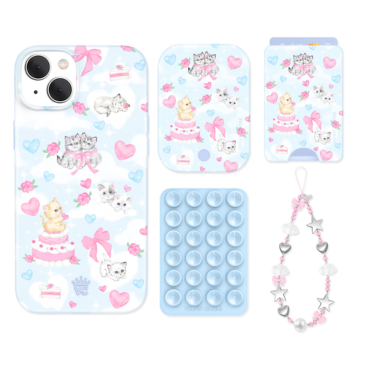 Kitten Kisses iPhone Bundle Set - Wallet - Image 8