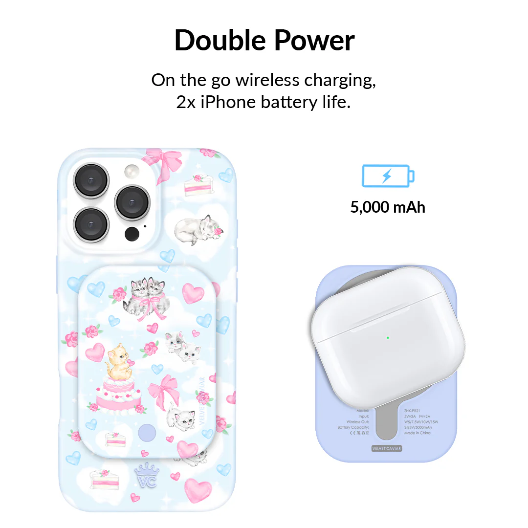 Kitten Kisses MagSafe Battery Power Pack - Image 3