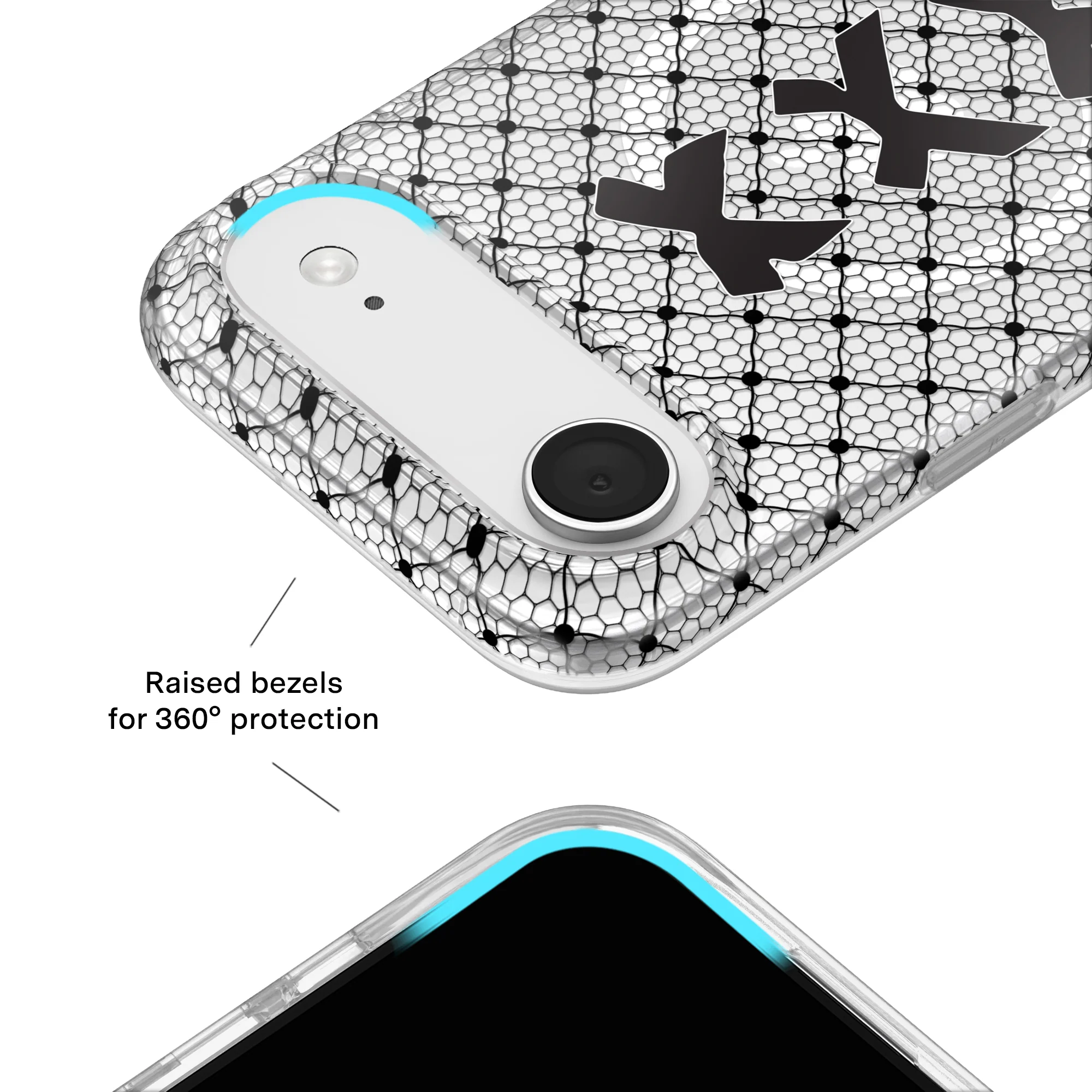 Lacy Black Bows iPhone Case - Image 13