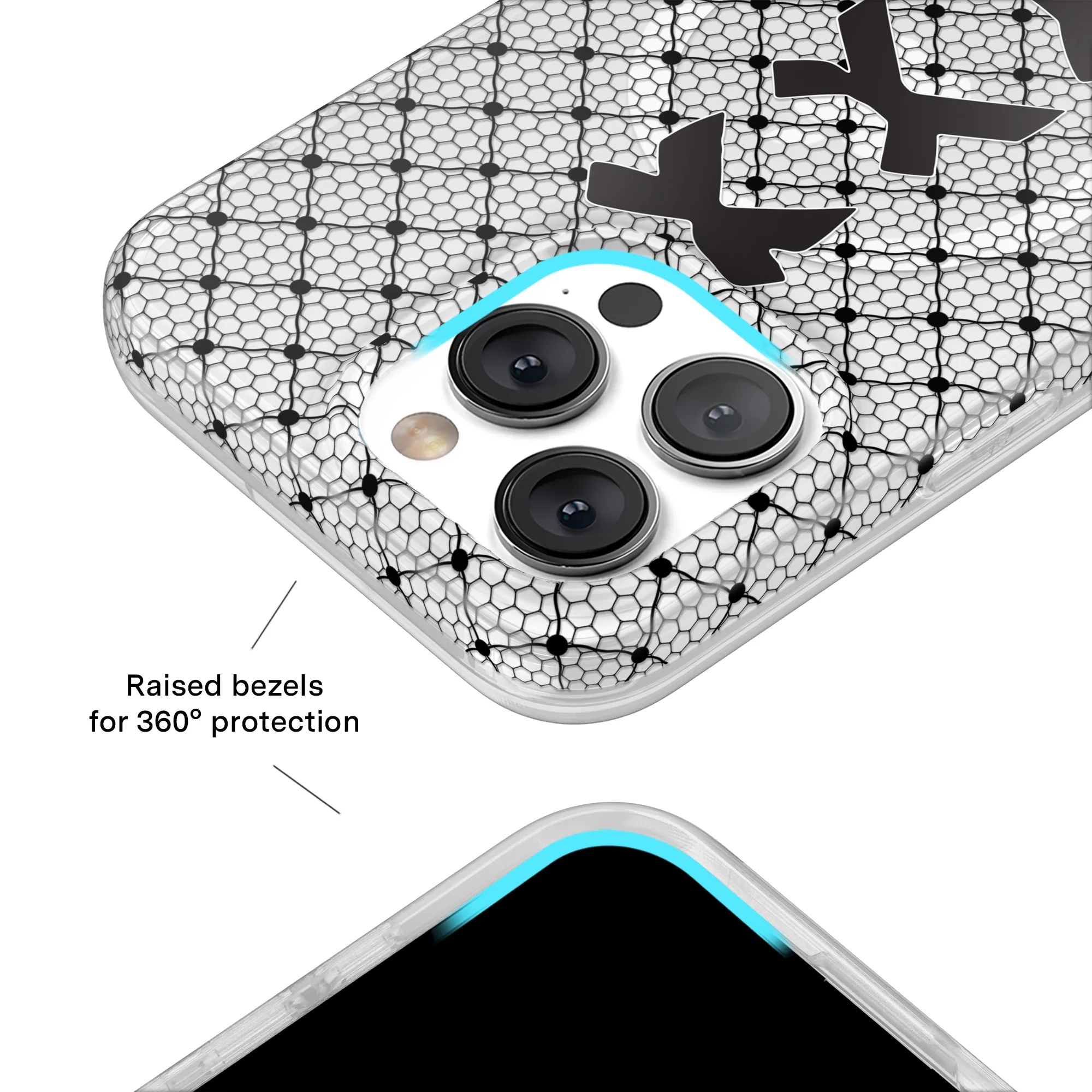 Lacy Black Bows iPhone Case - Image 43