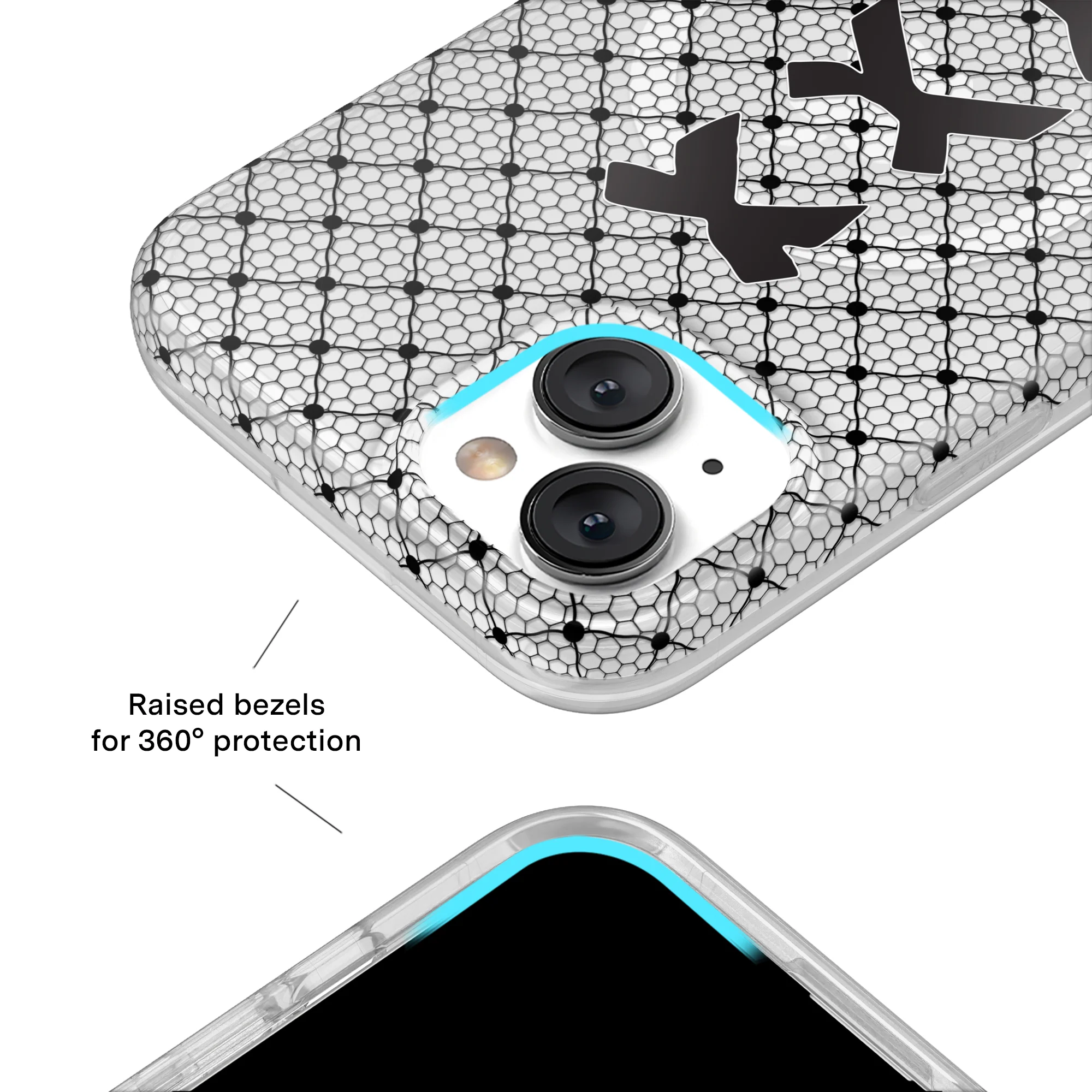Lacy Black Bows iPhone Case - Image 58