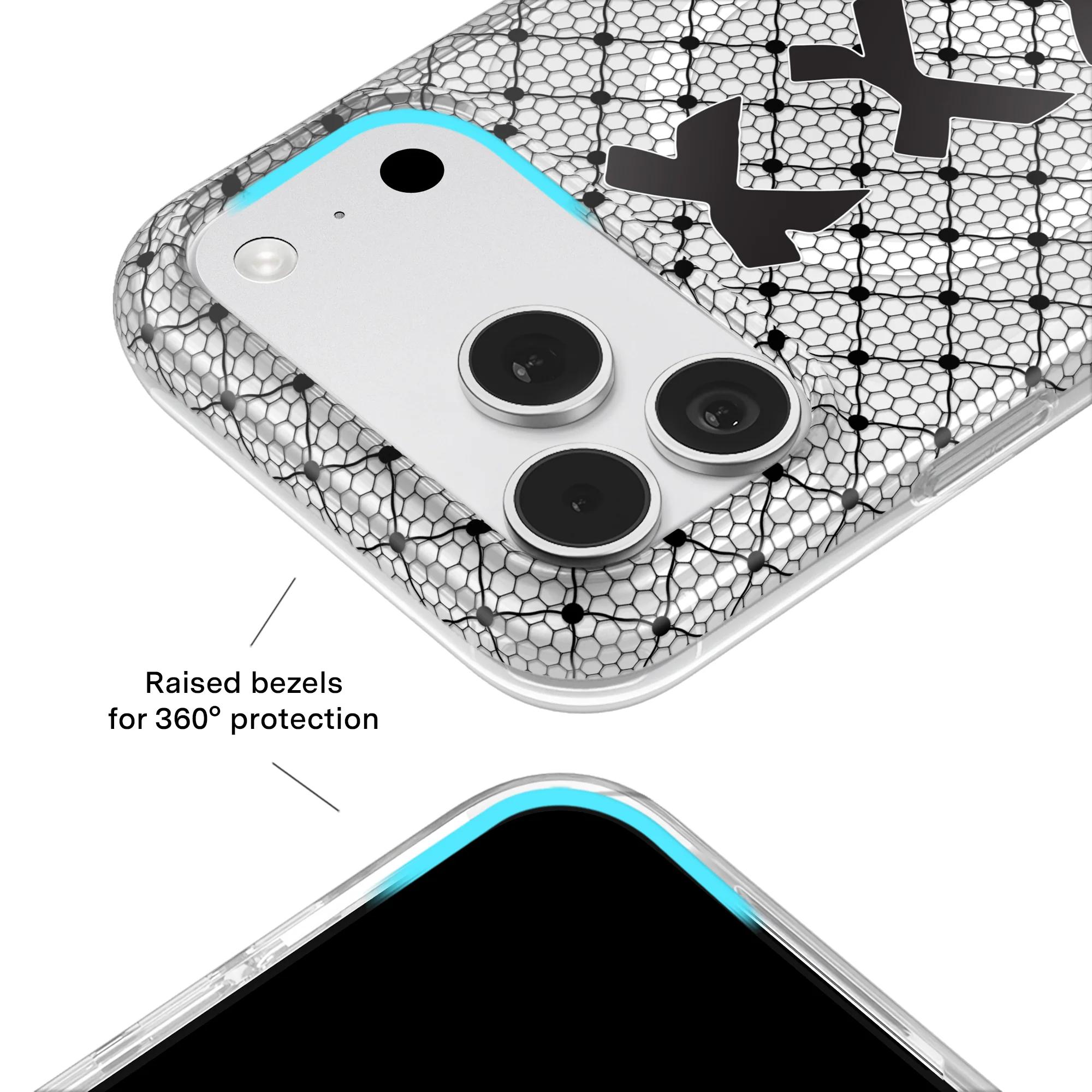 Lacy Black Bows iPhone Case - Image 8