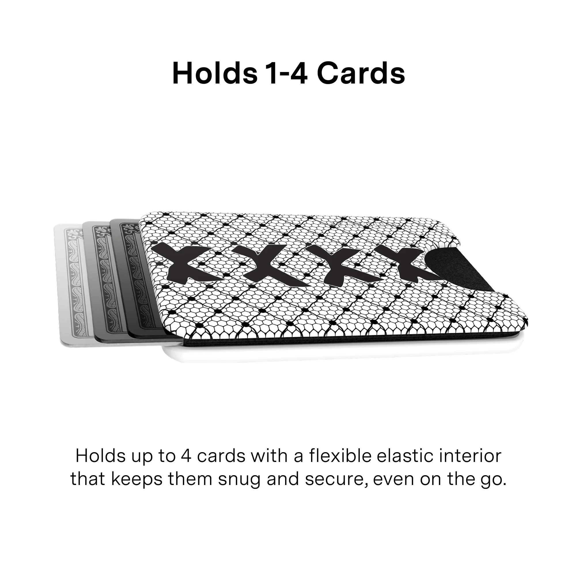 Lacy Black Bows MagSafe Wallet - Image 3