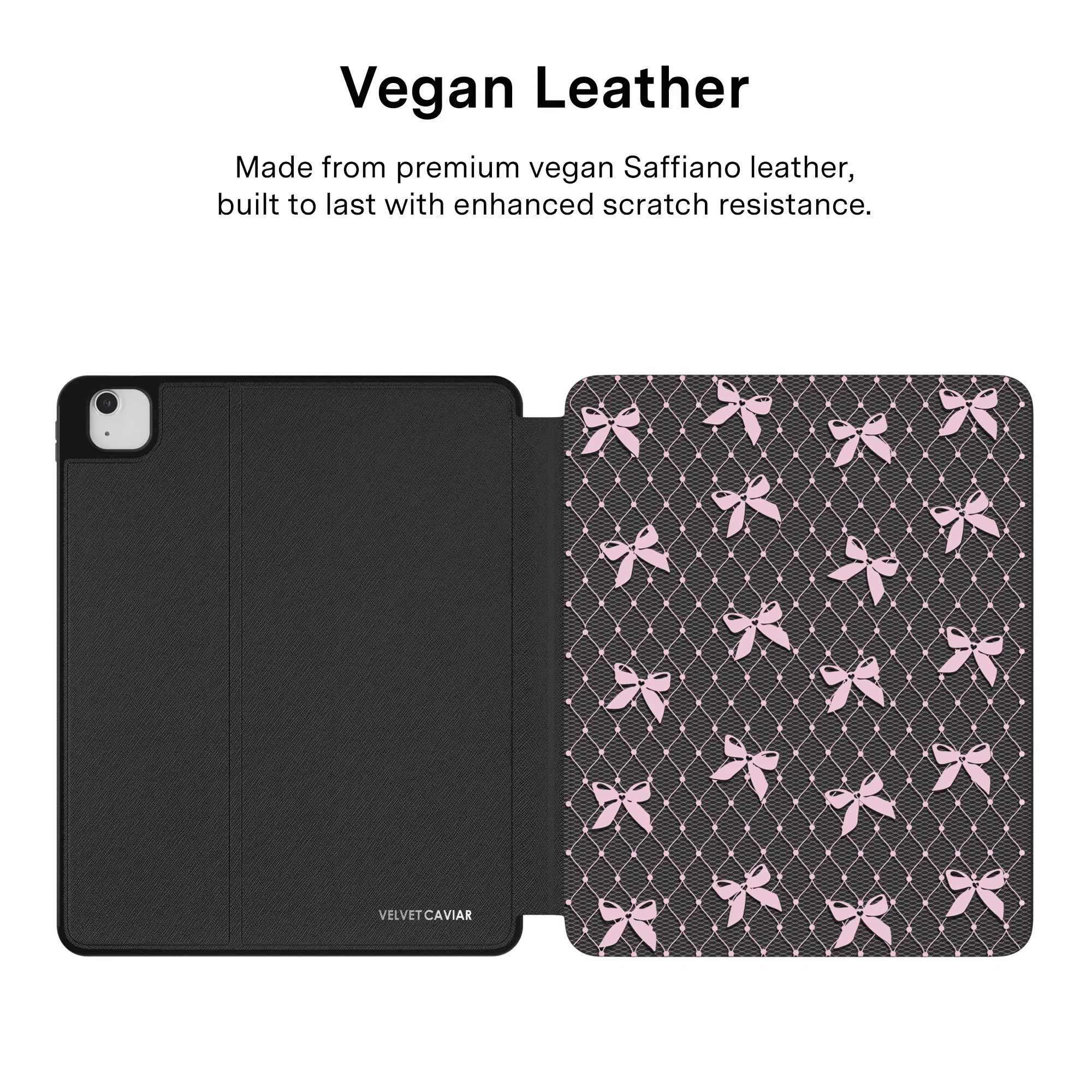 Lacy Pink Bows iPad Case - Image 22