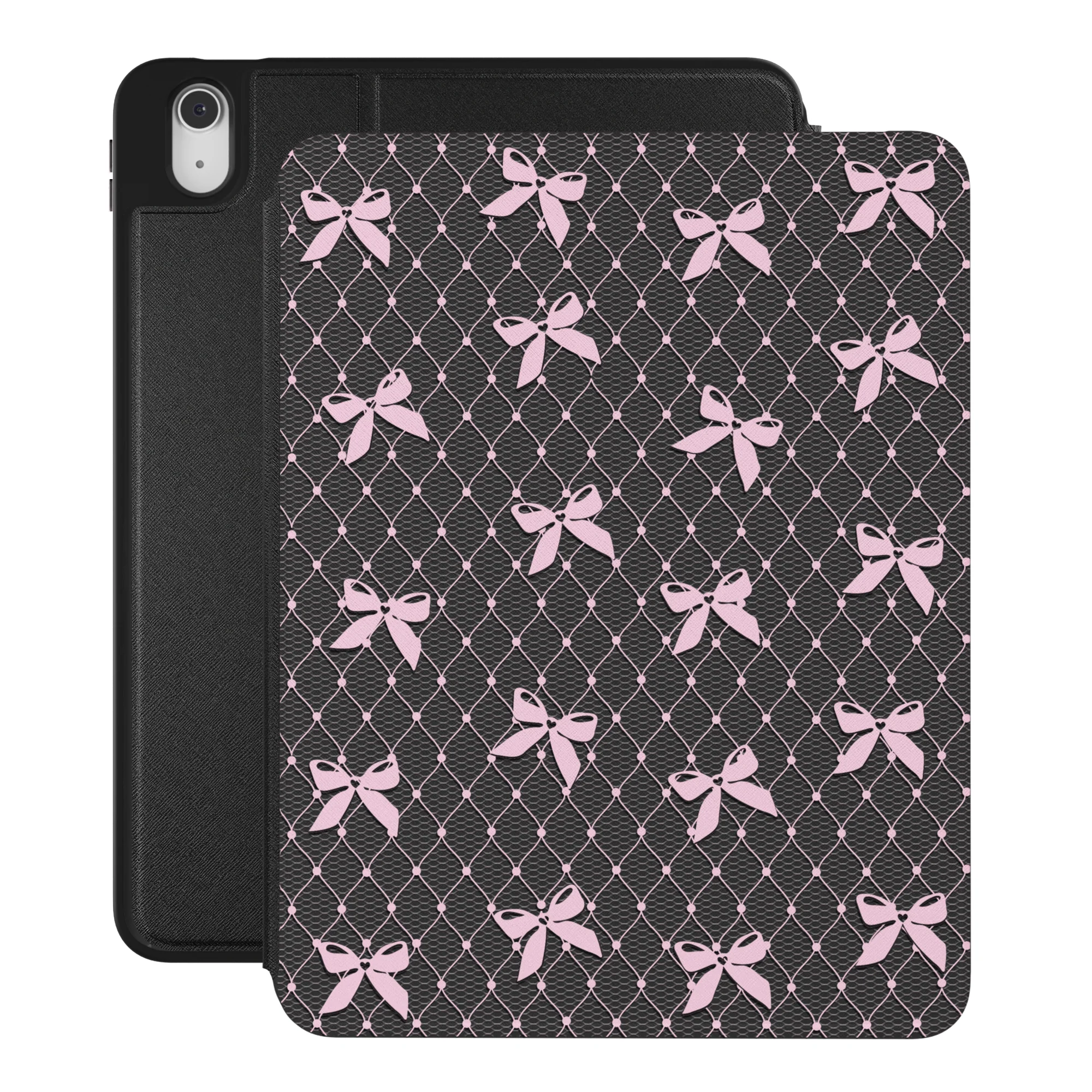 Lacy Pink Bows iPad Case - Image 7