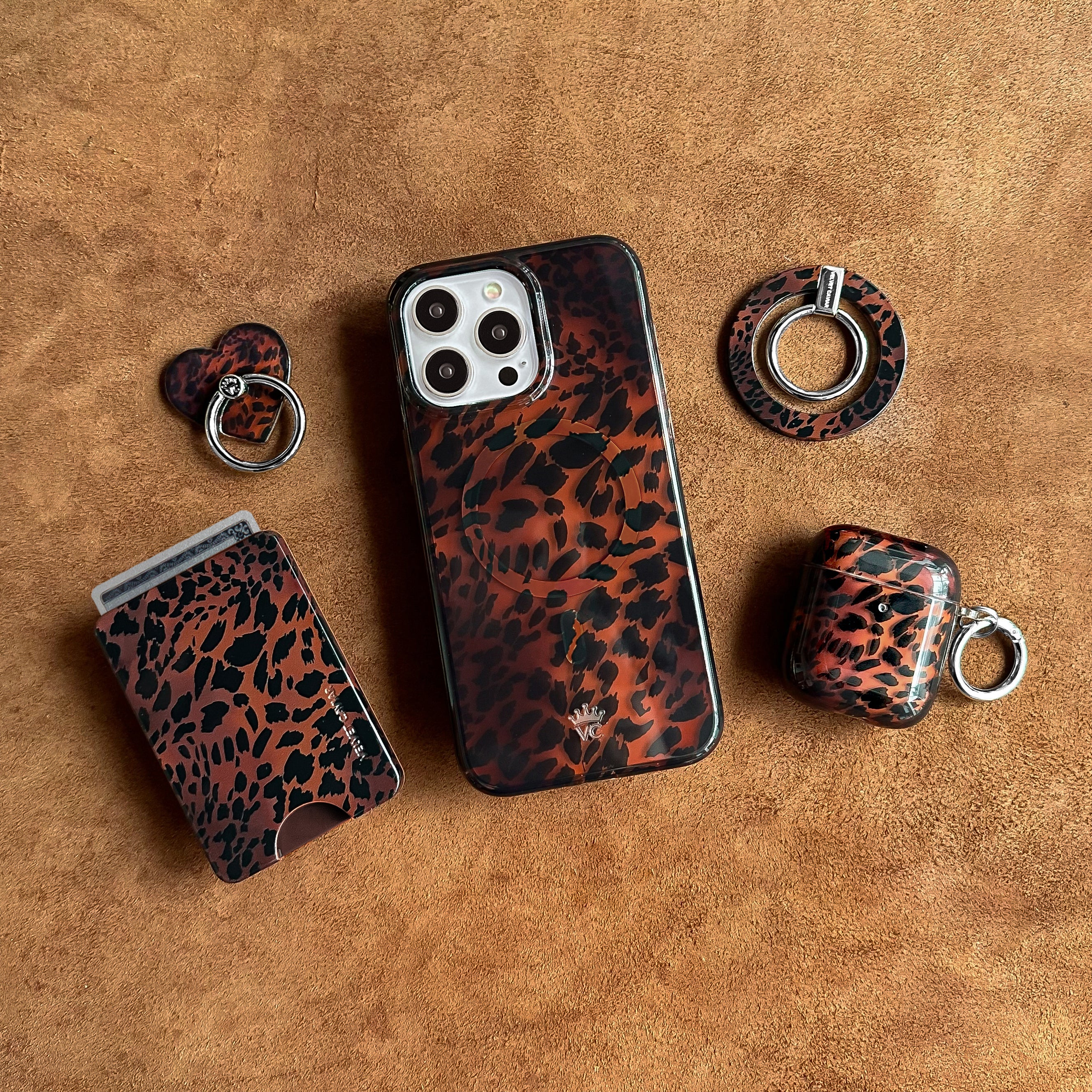Leopard Tort AirPod Case - Image 17