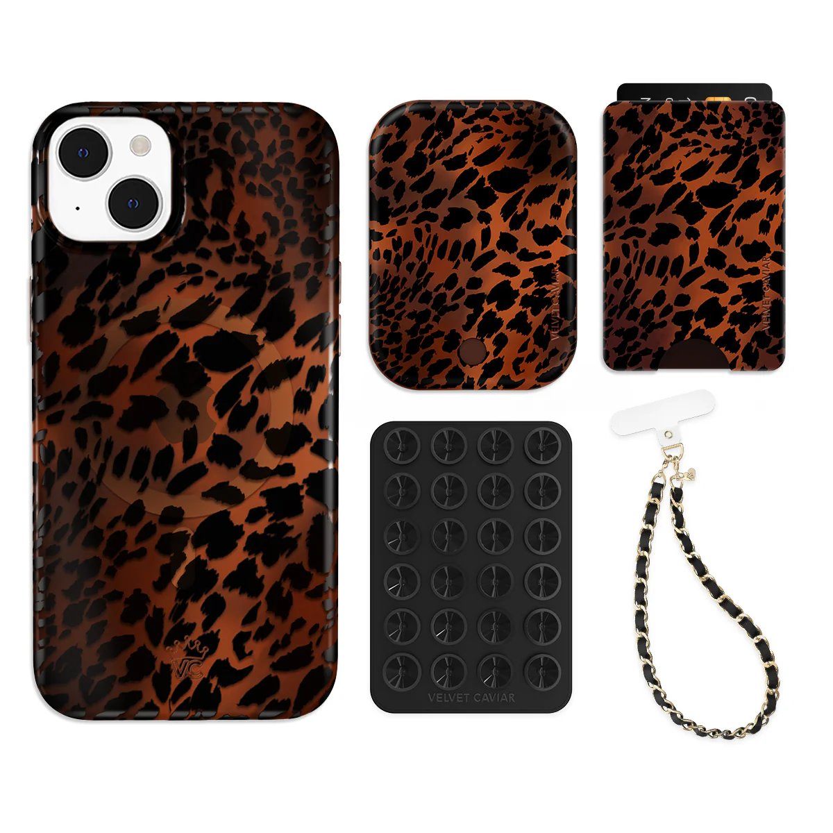 Leopard Tort iPhone Bundle Set - Wallet - Image 12