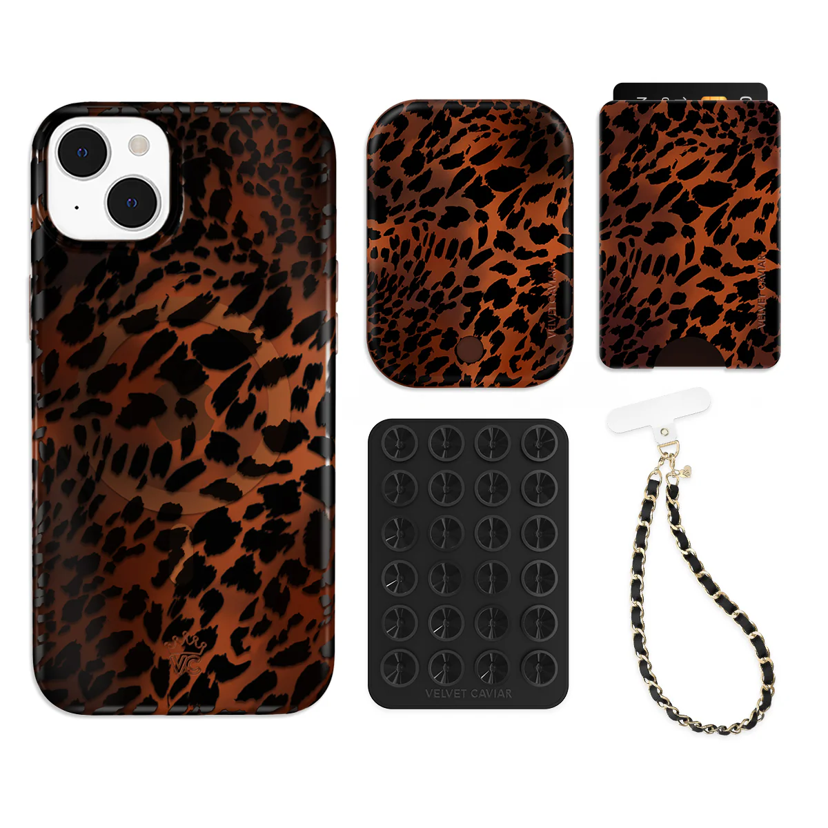 Leopard Tort iPhone Bundle Set - Wallet - Image 14