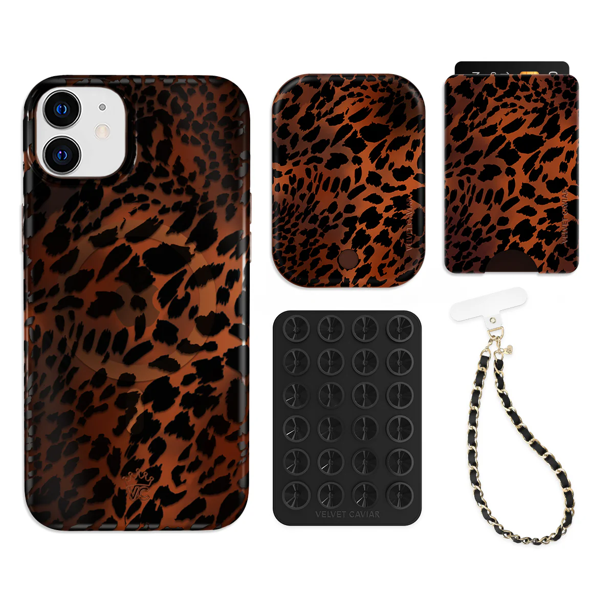 Leopard Tort iPhone Bundle Set - Wallet - Image 17