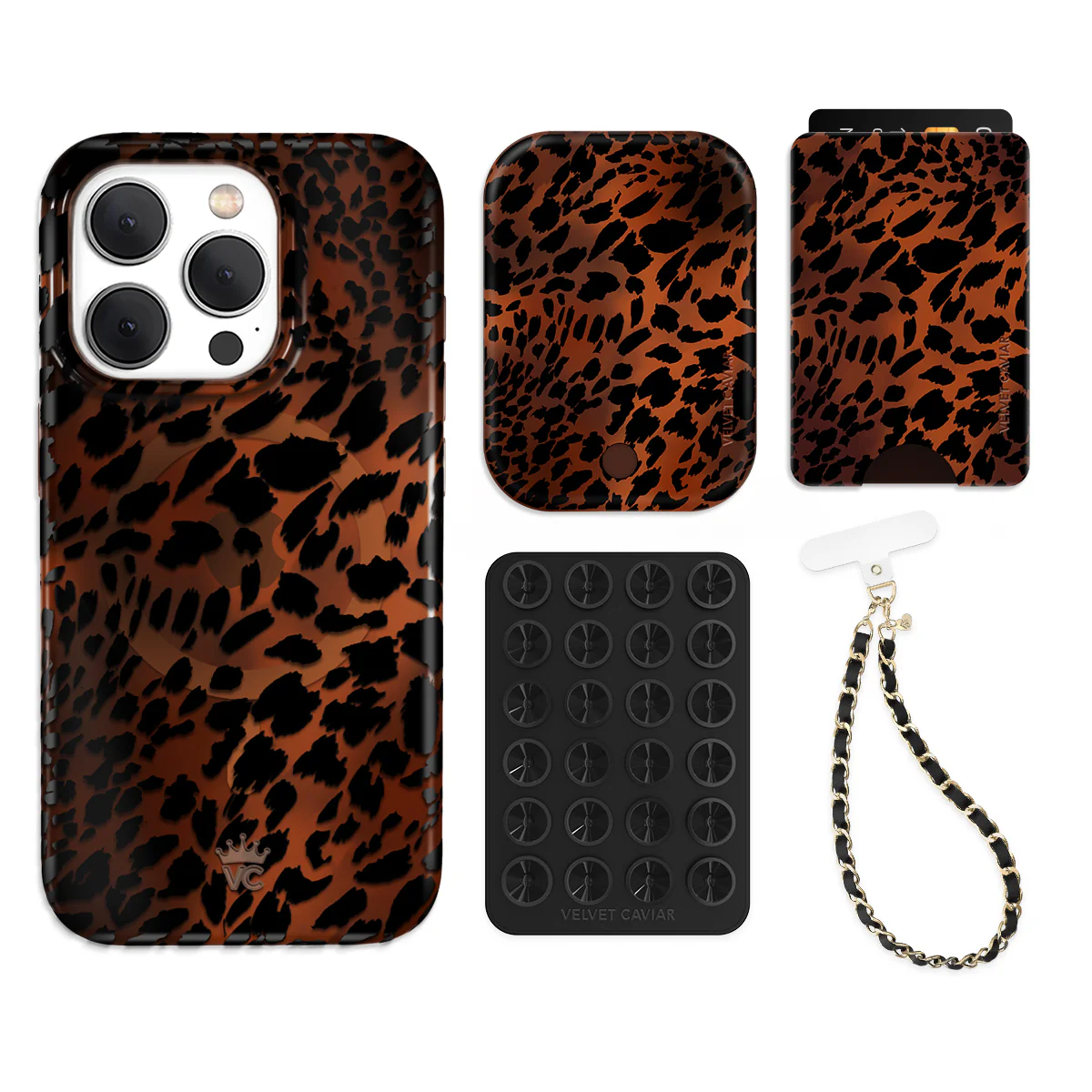 Leopard Tort iPhone Bundle Set - Wallet - Image 6