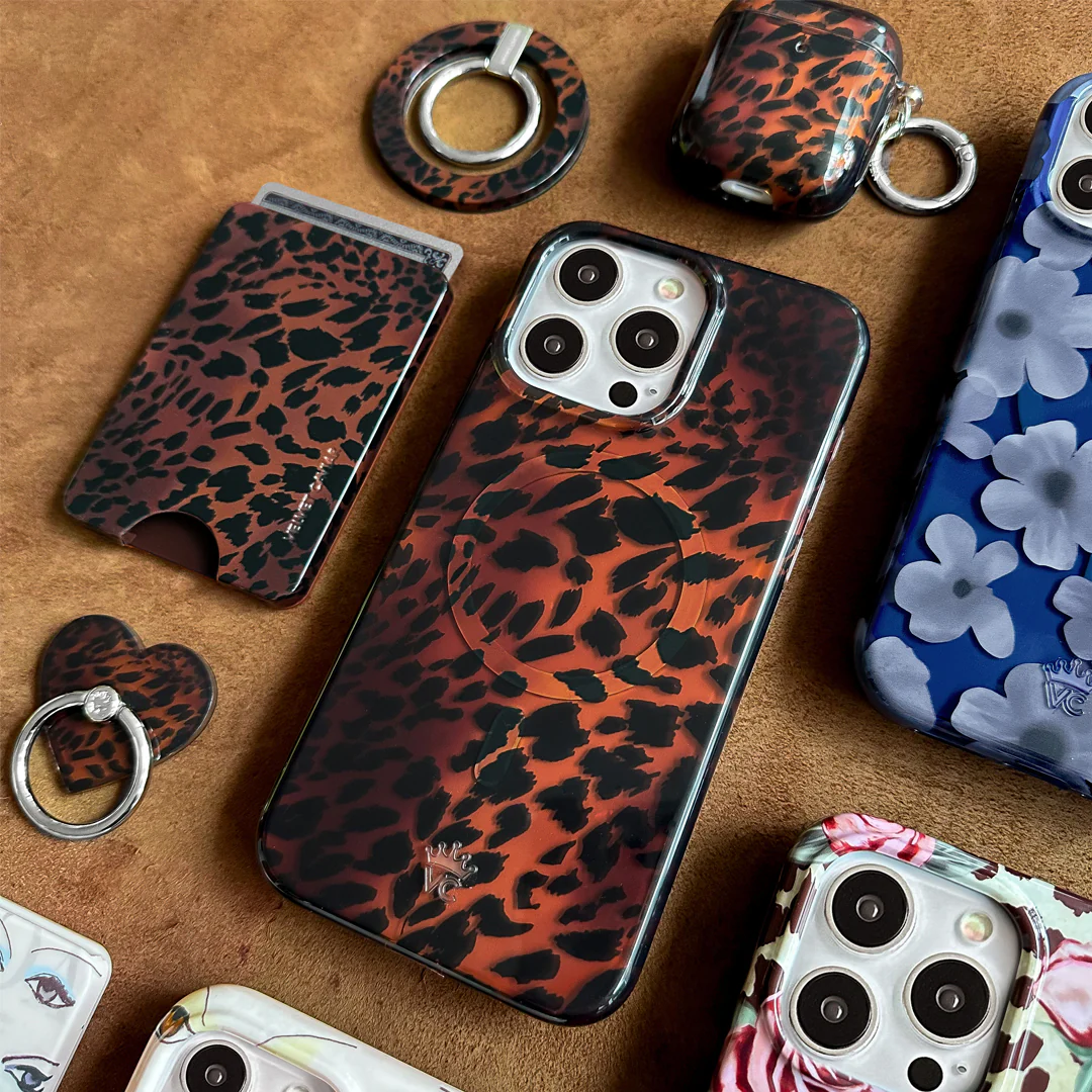 Leopard Tort MagSafe Wallet - Image 2