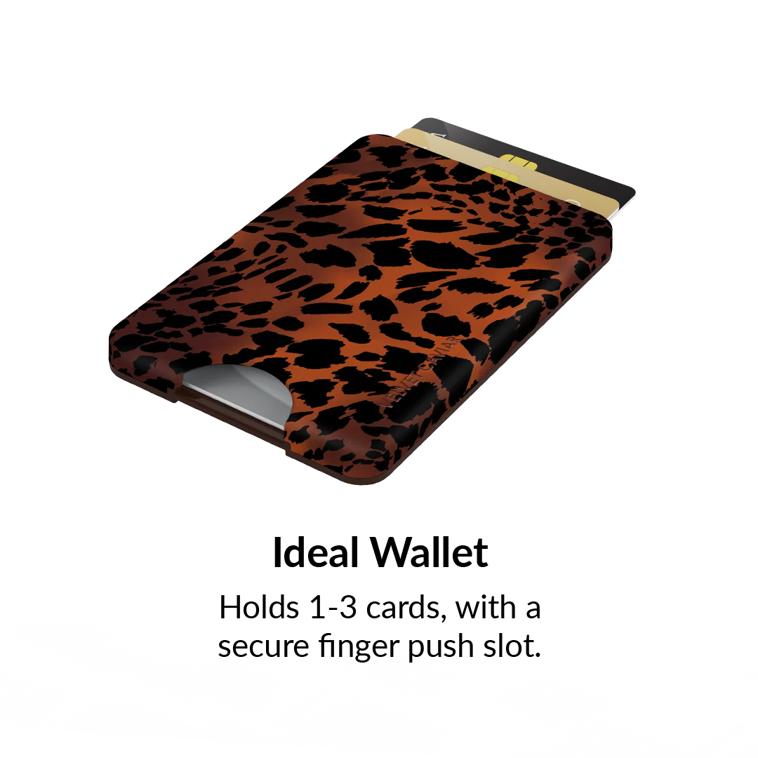 Leopard Tort MagSafe Wallet - Image 3