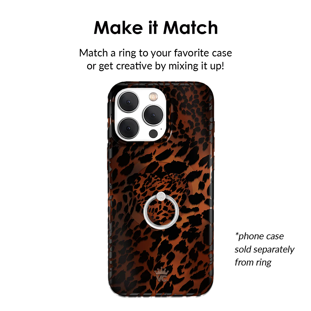 Leopard Tort Phone Ring - Image 4