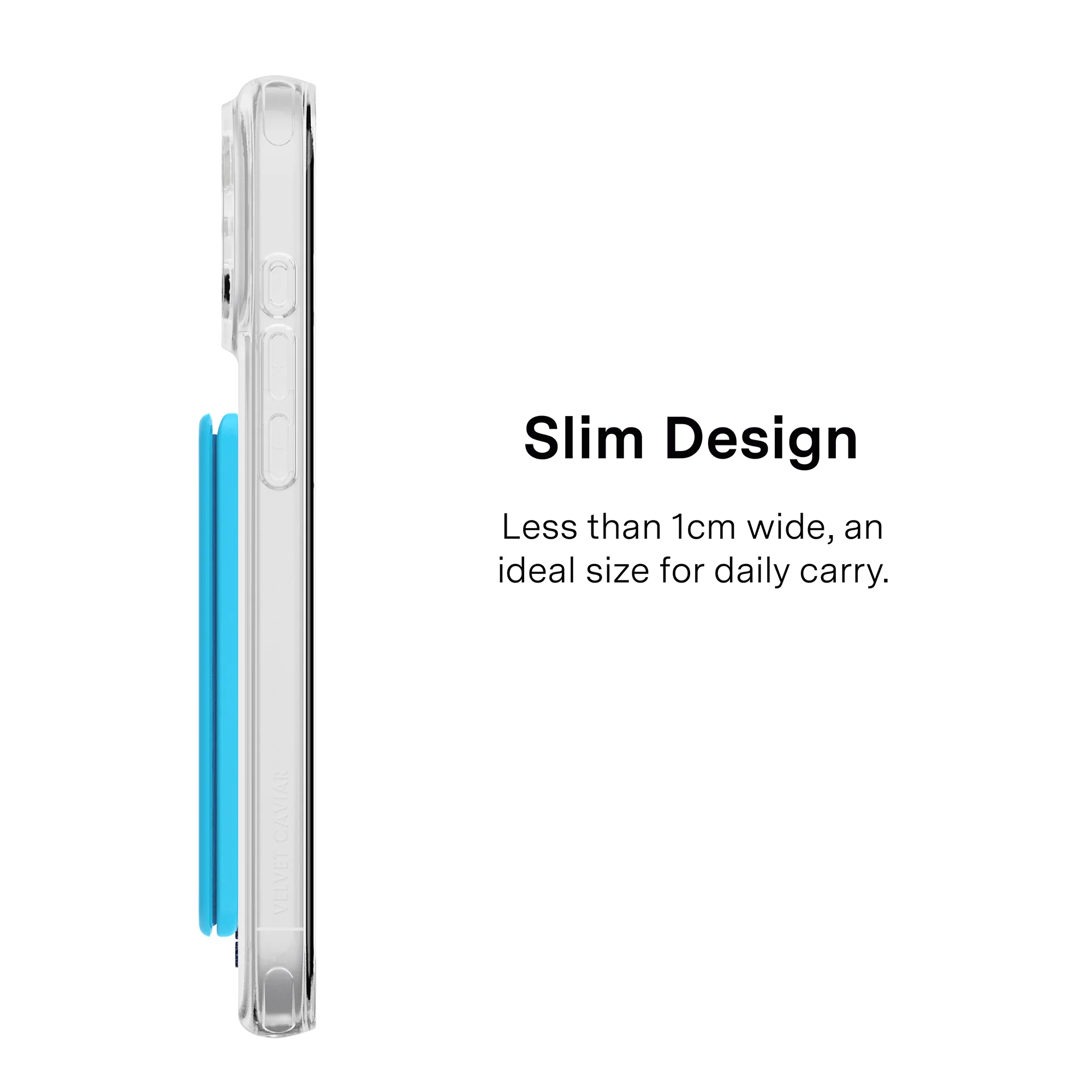 Light Blue MagSafe Wallet - Image 5
