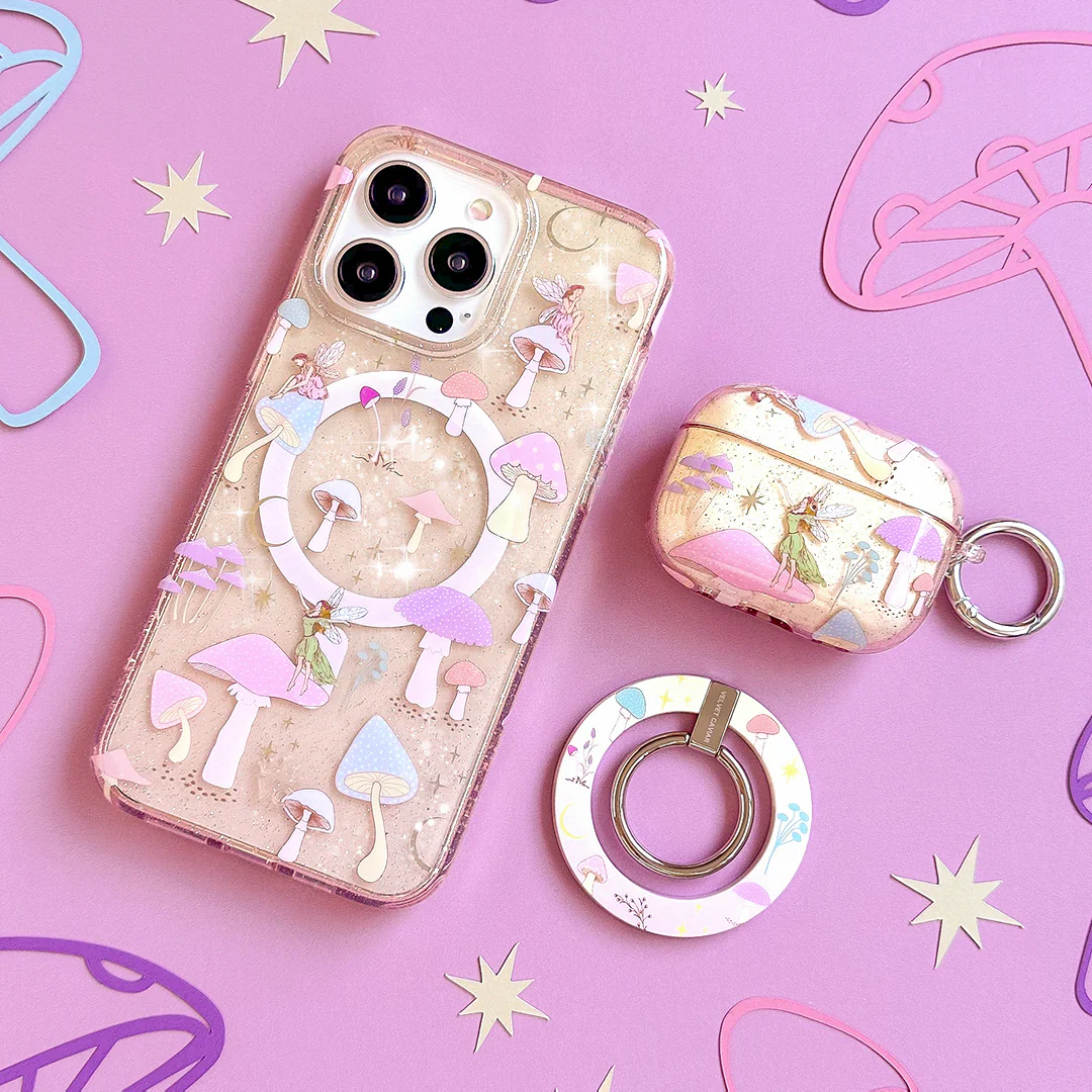Enchanted Mushrooms AirPod Case - Image 12