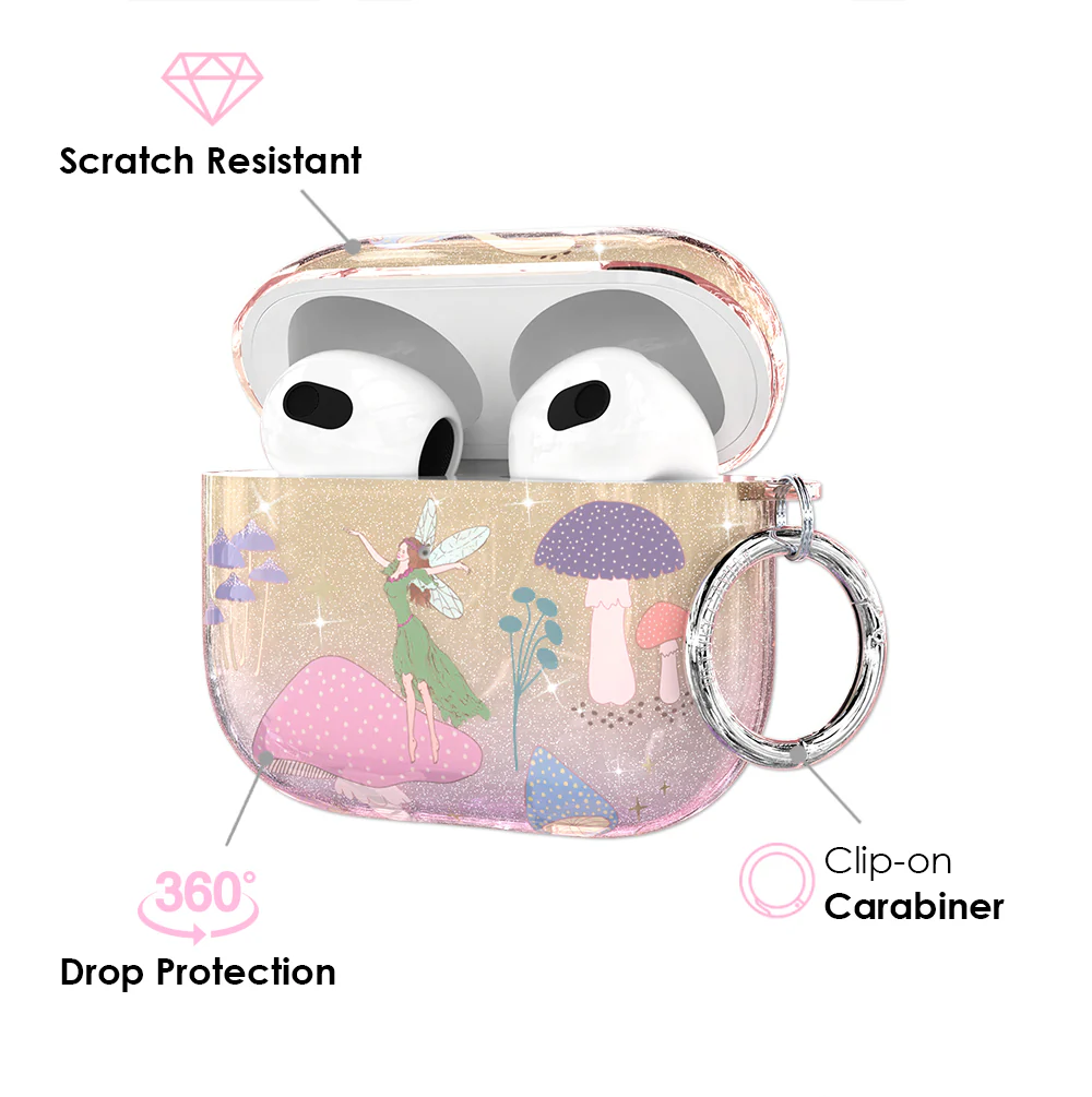 Enchanted Mushrooms AirPod Case - Image 13