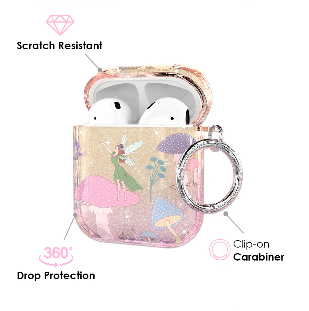Enchanted Mushrooms AirPod Case - Image 3