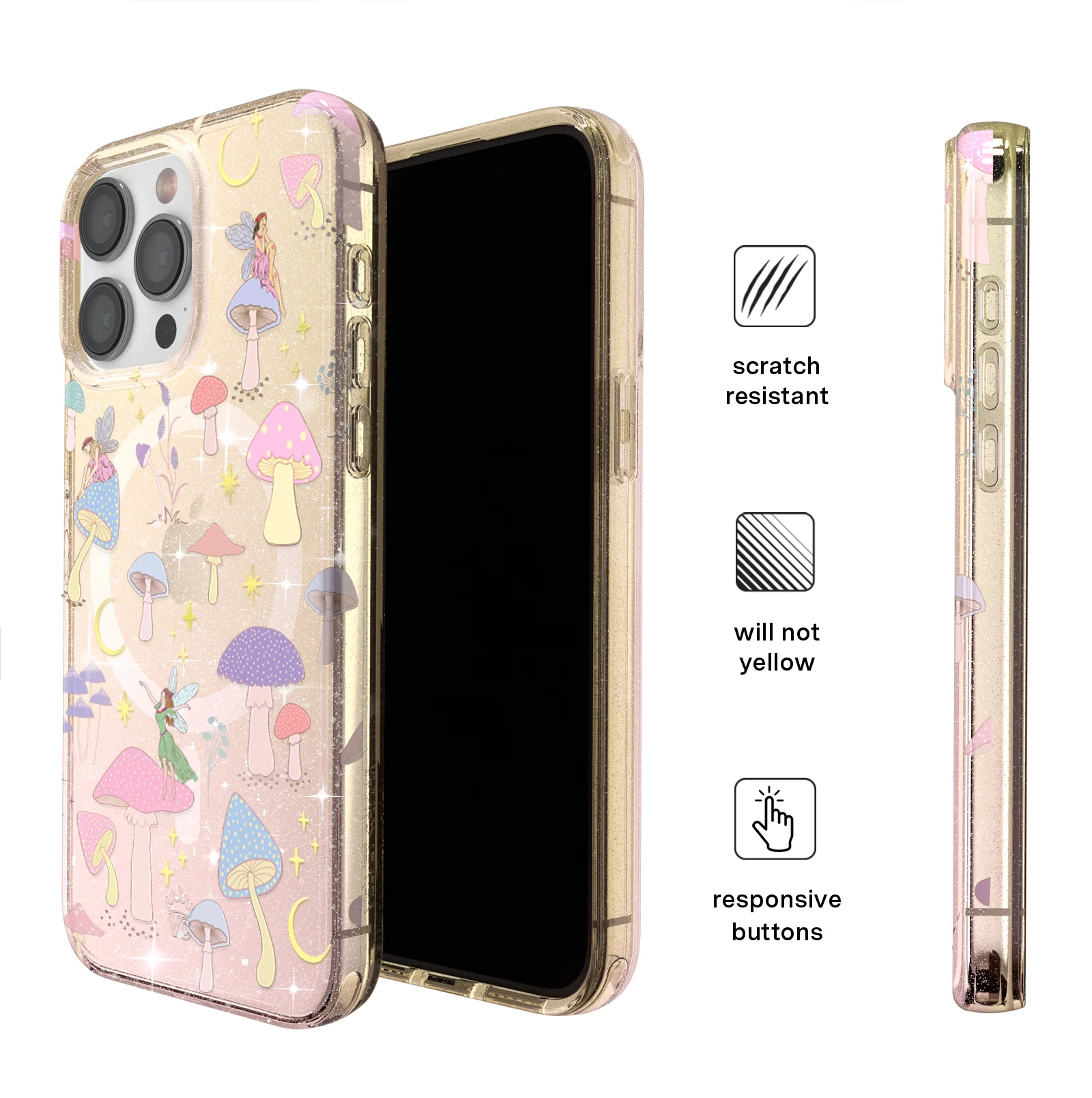 Enchanted Mushrooms iPhone Case - Image 36