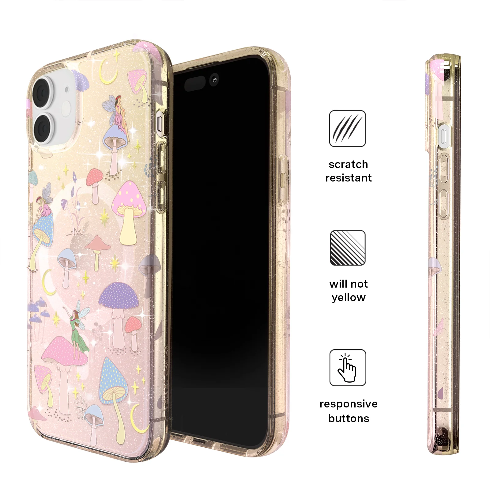 Enchanted Mushrooms iPhone Case - Image 84