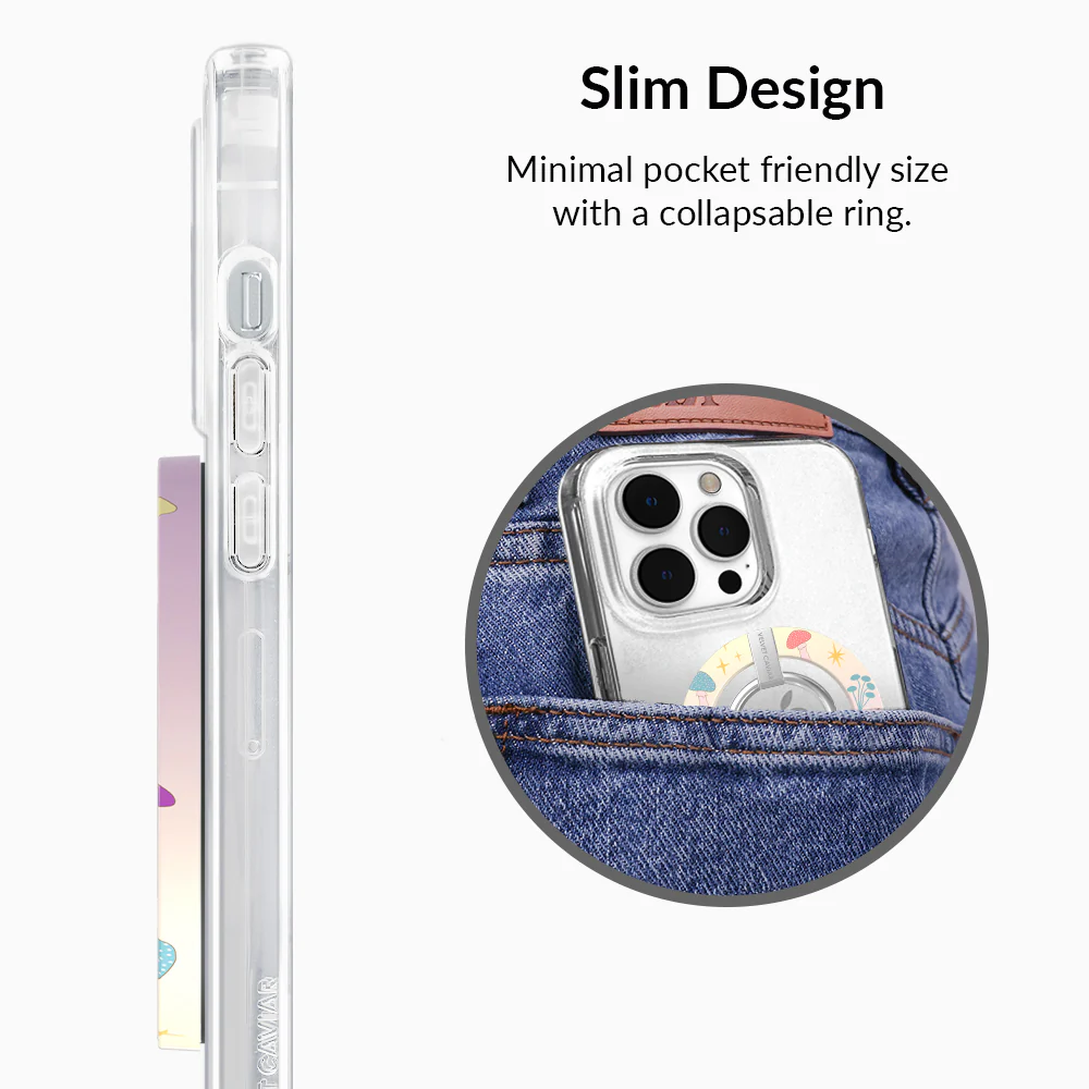 Enchanted Mushrooms MagSafe Grip Ring - Image 5