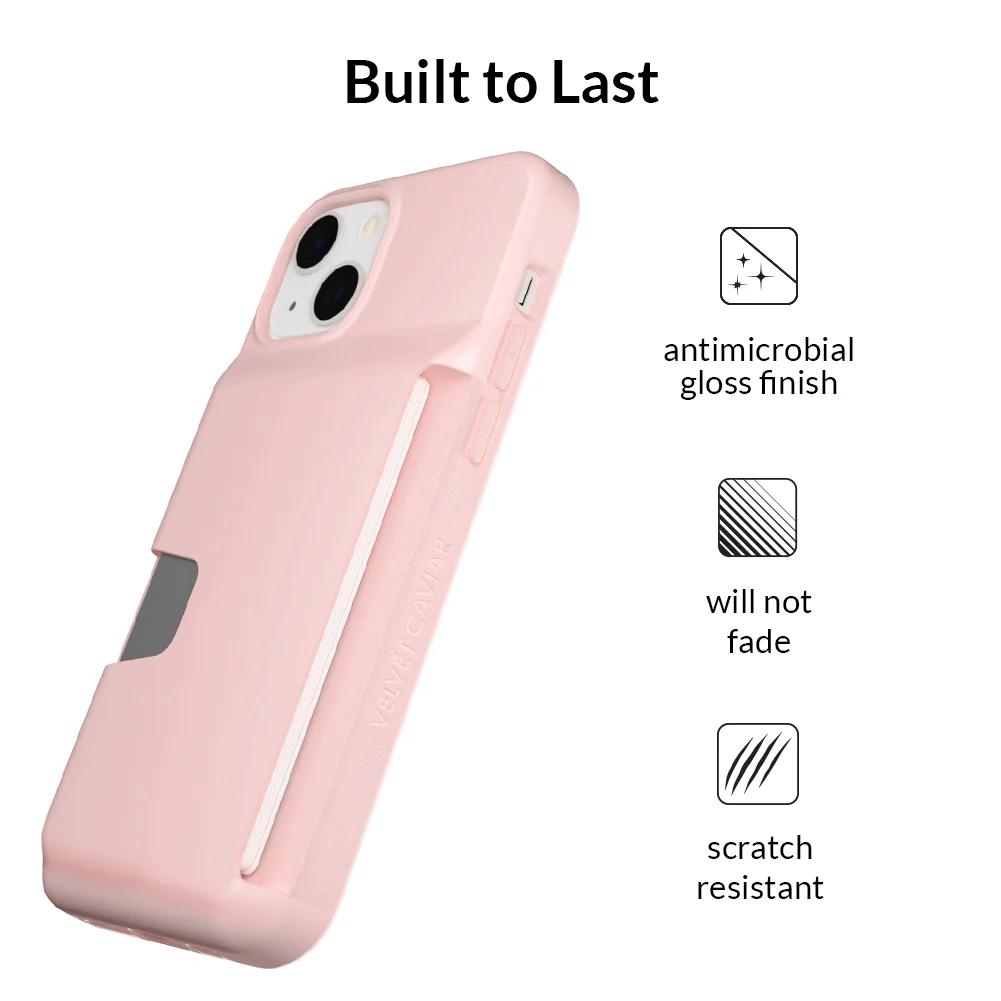 Light Pink iPhone Wallet Case - Image 104