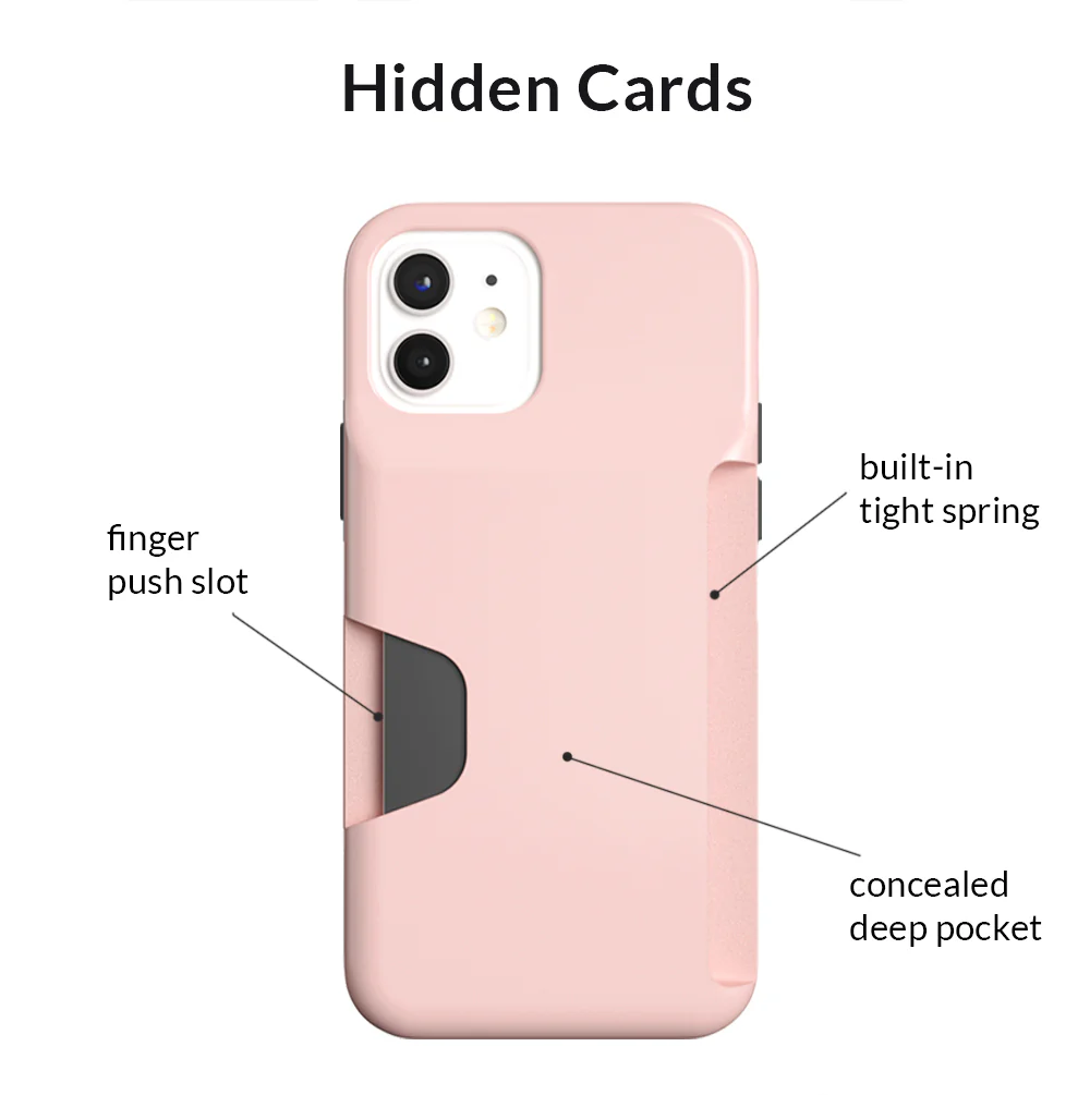 Light Pink iPhone Wallet Case - Image 20