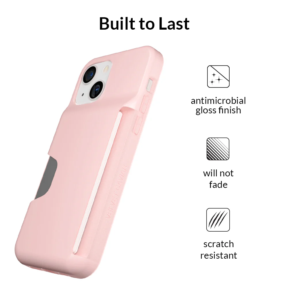 Light Pink iPhone Wallet Case - Image 32