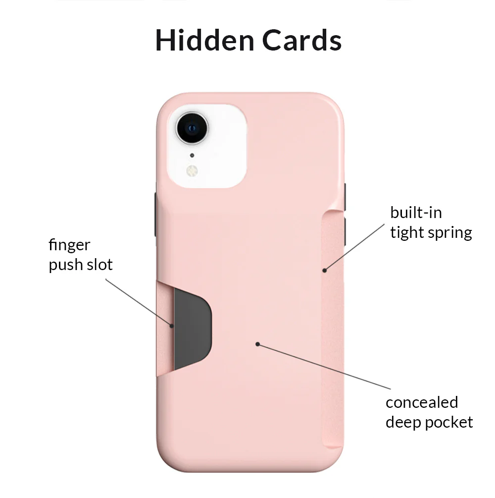 Light Pink iPhone Wallet Case - Image 68