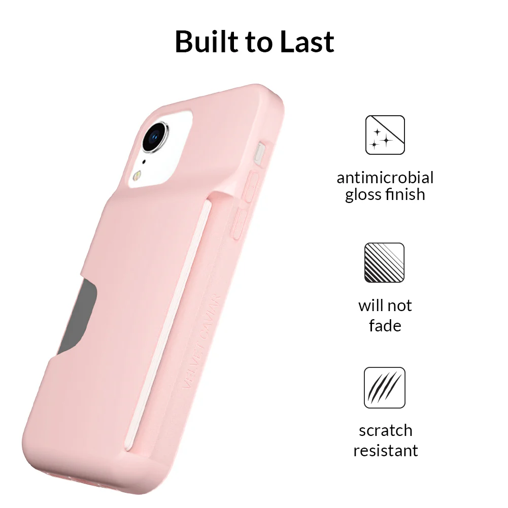 Light Pink iPhone Wallet Case - Image 72