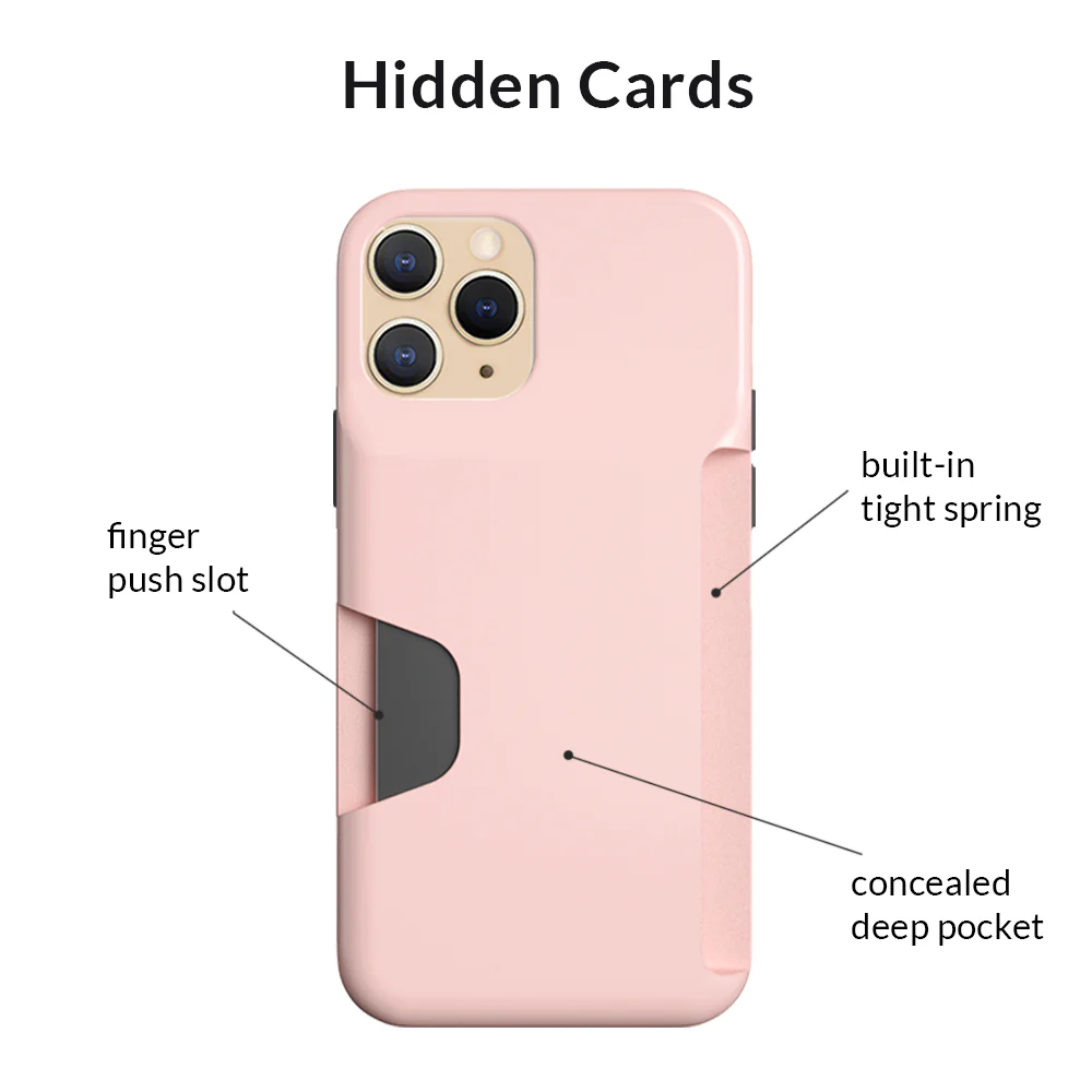 Light Pink iPhone Wallet Case - Image 92