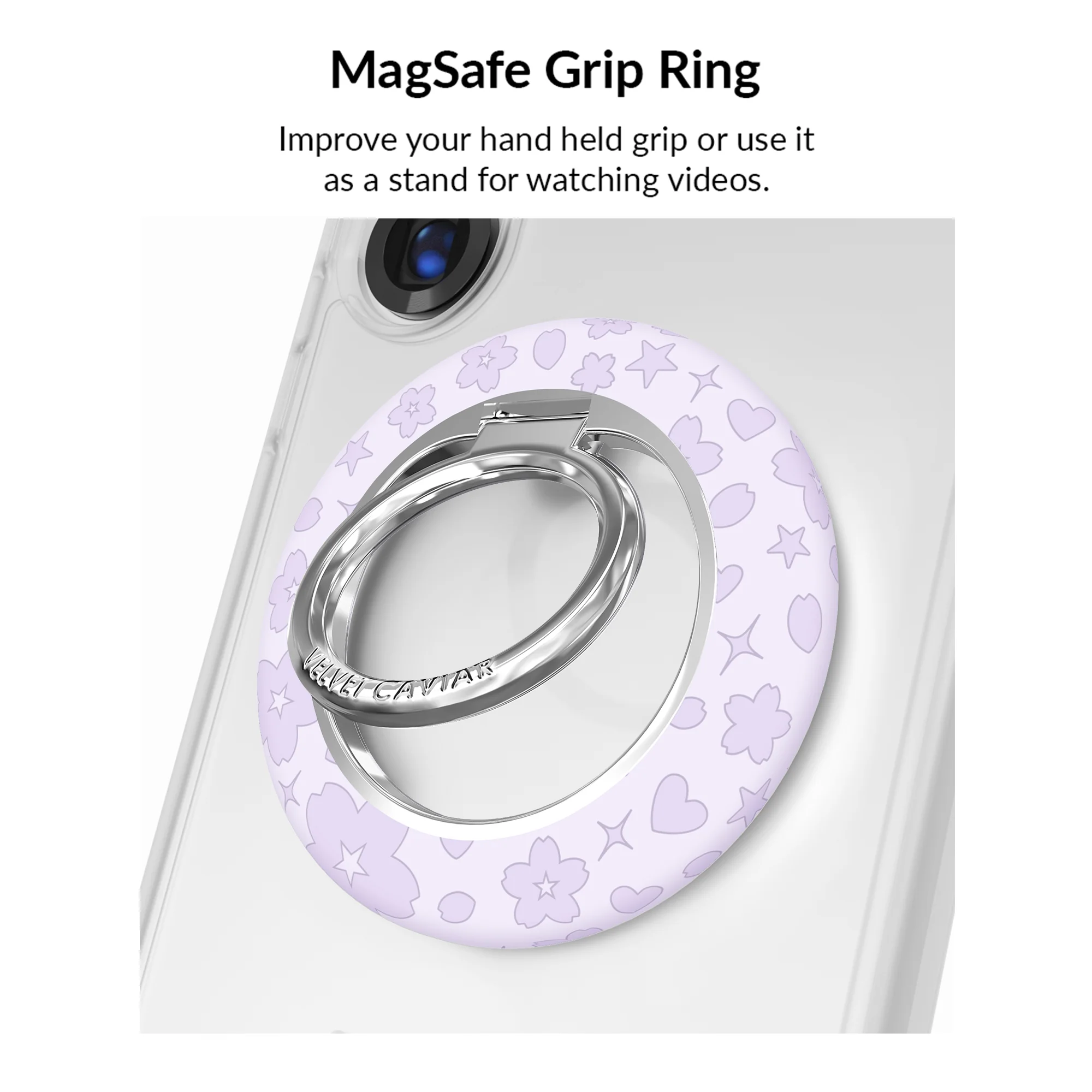Lavender Cherry Blossom Glitter Samsung Bundle Set - Image 27