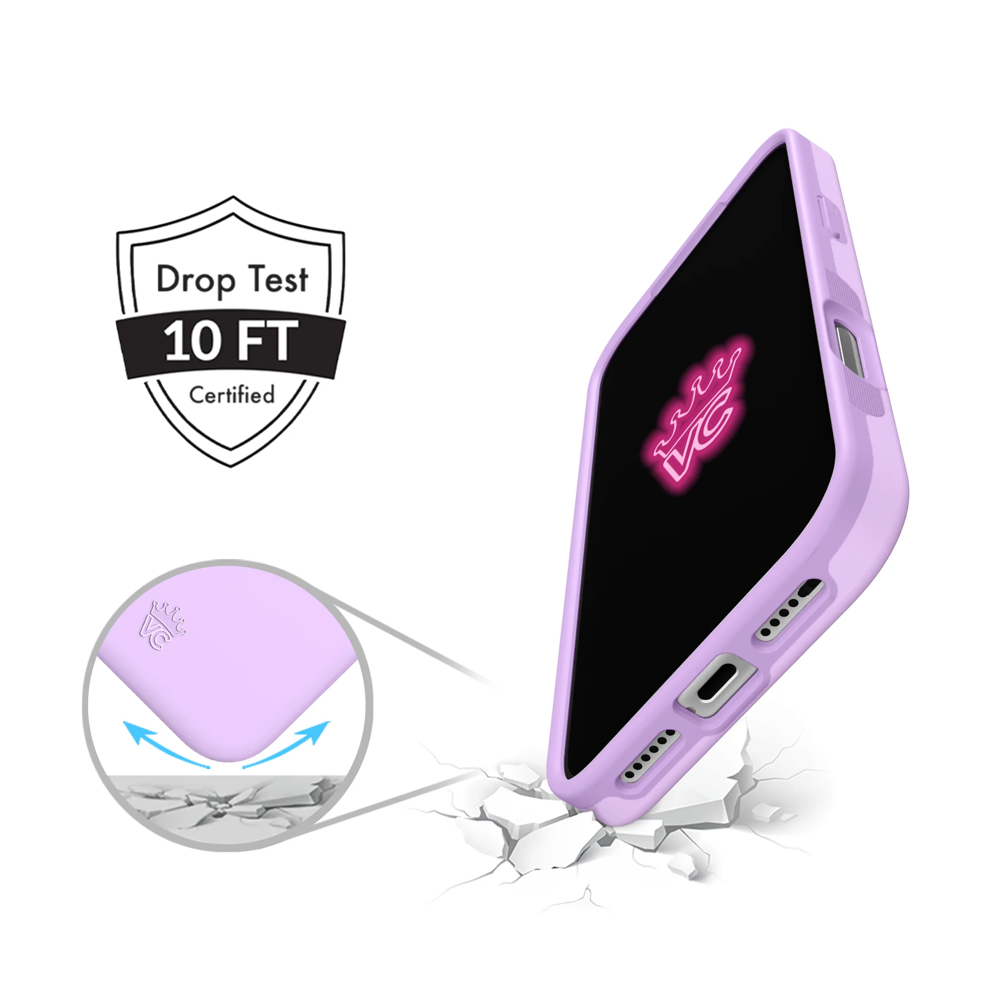 Lilac Gelato iPhone Case - Image 128
